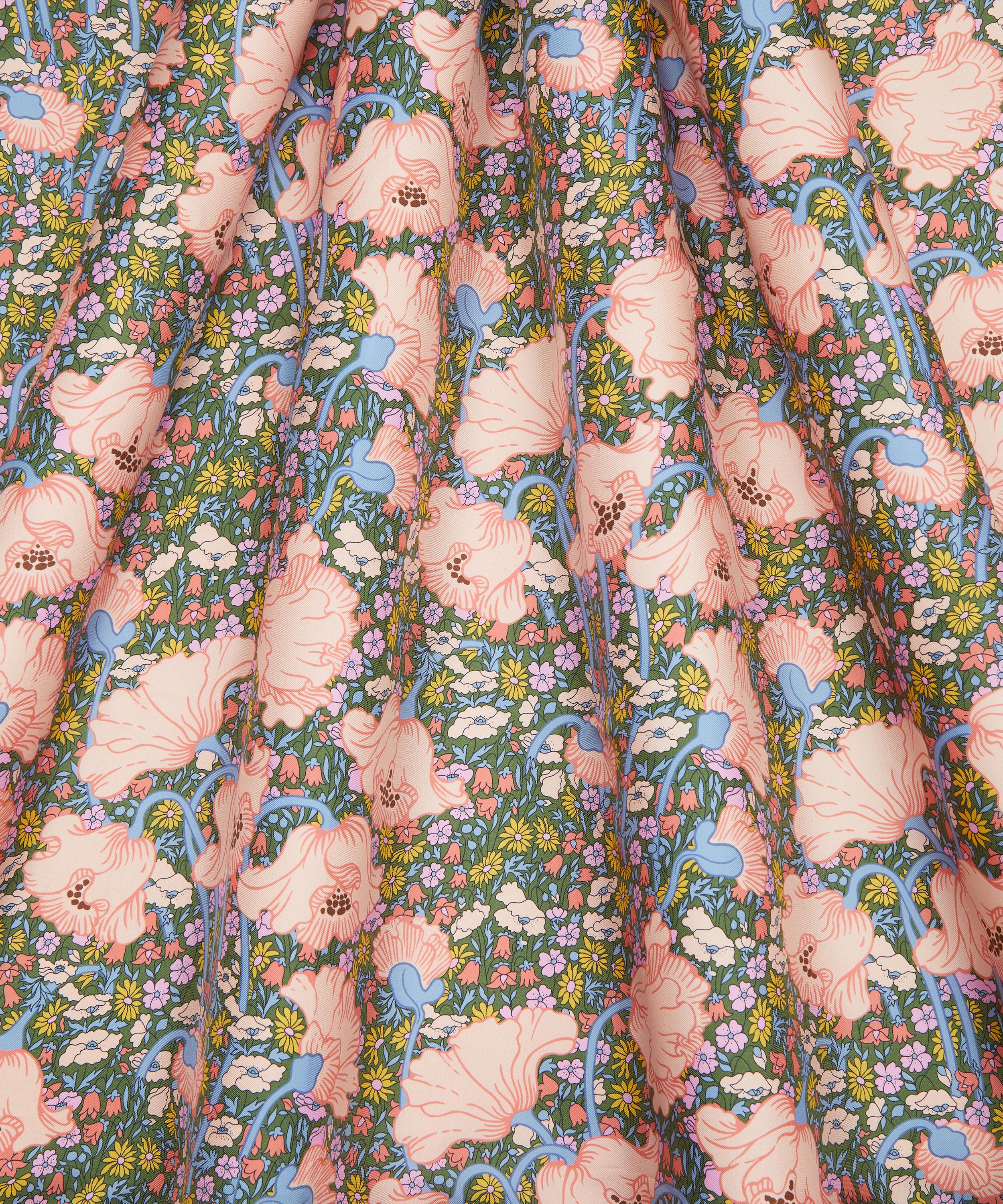 Liberty Fabrics - Clementina Poppy Silk Twill image number 2