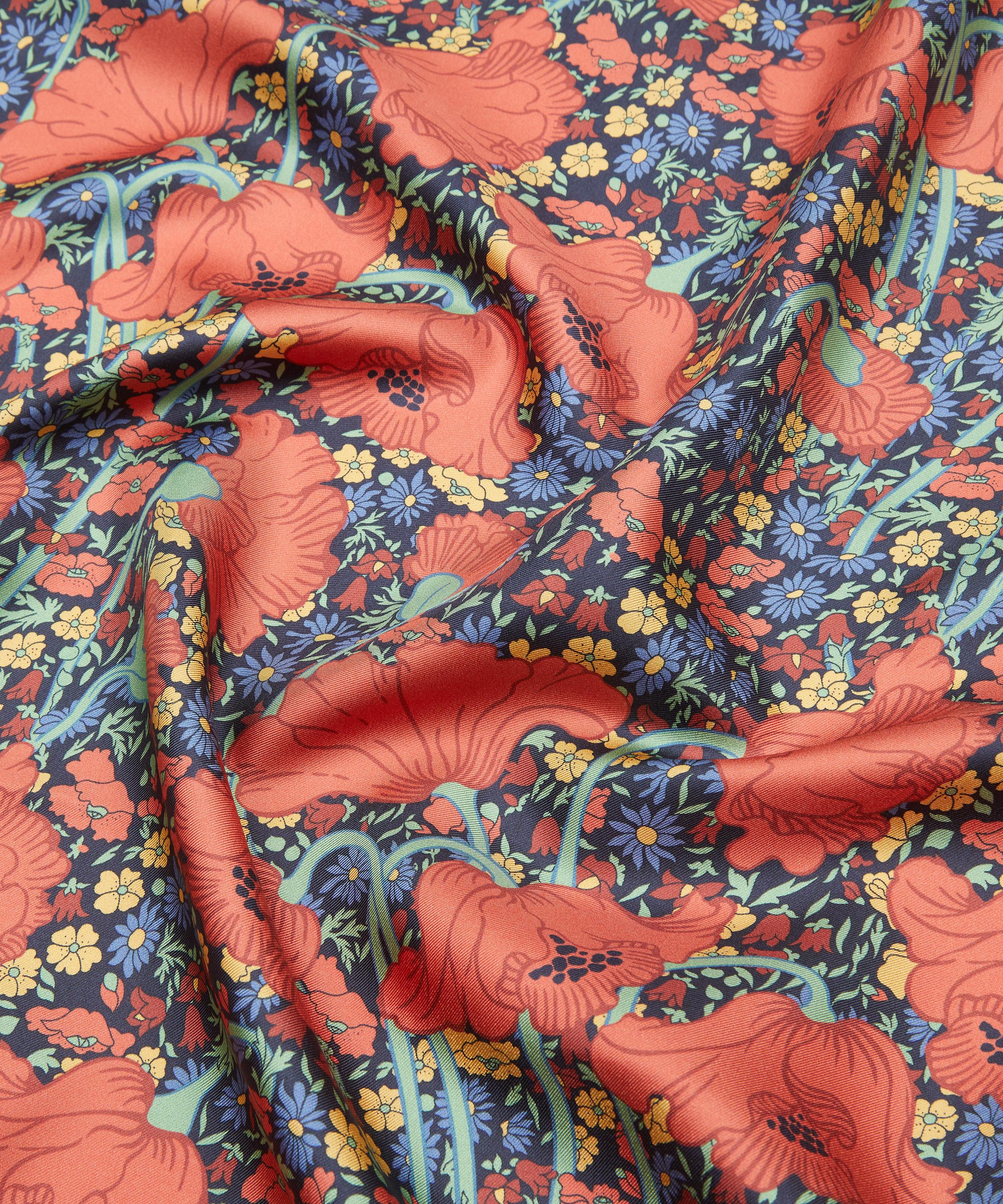 Liberty Fabrics - Clementina Poppy Silk Twill image number 3