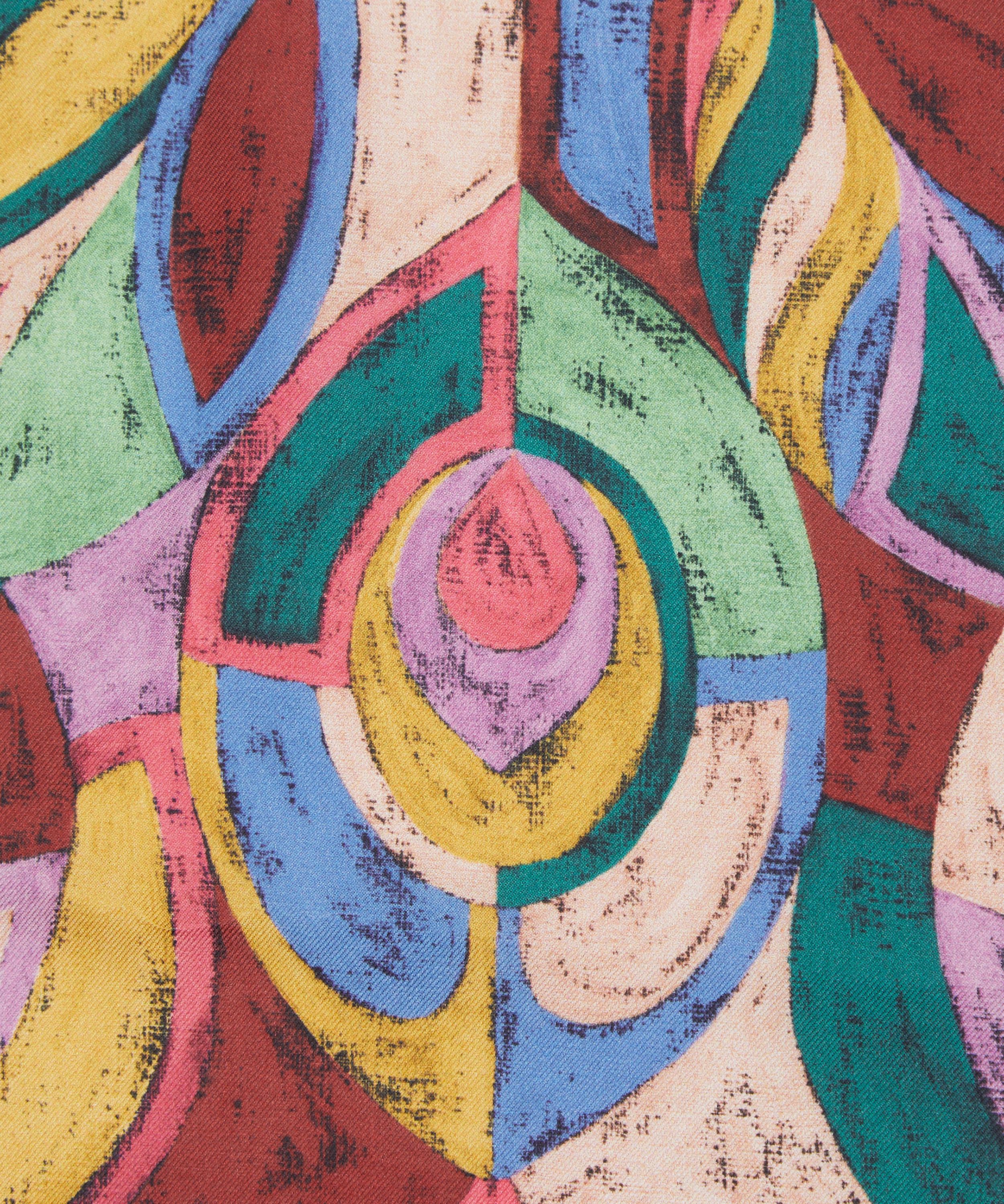 Liberty Fabrics - Pastel Peacock Silk Twill image number 0
