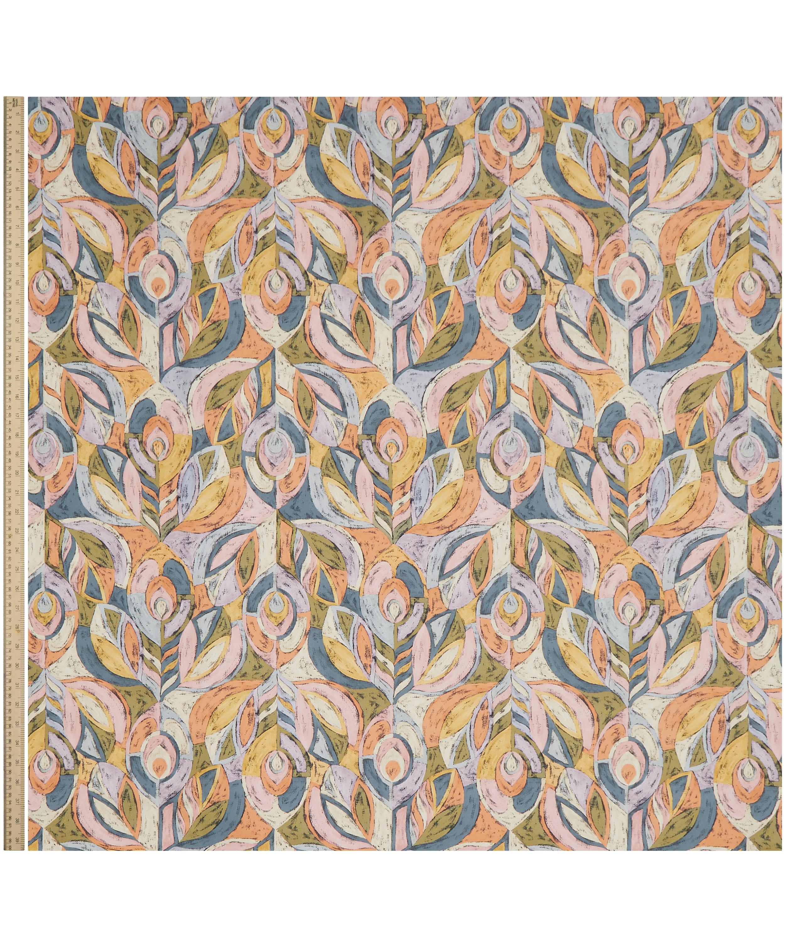 Liberty Fabrics - Pastel Peacock Silk Twill image number 1