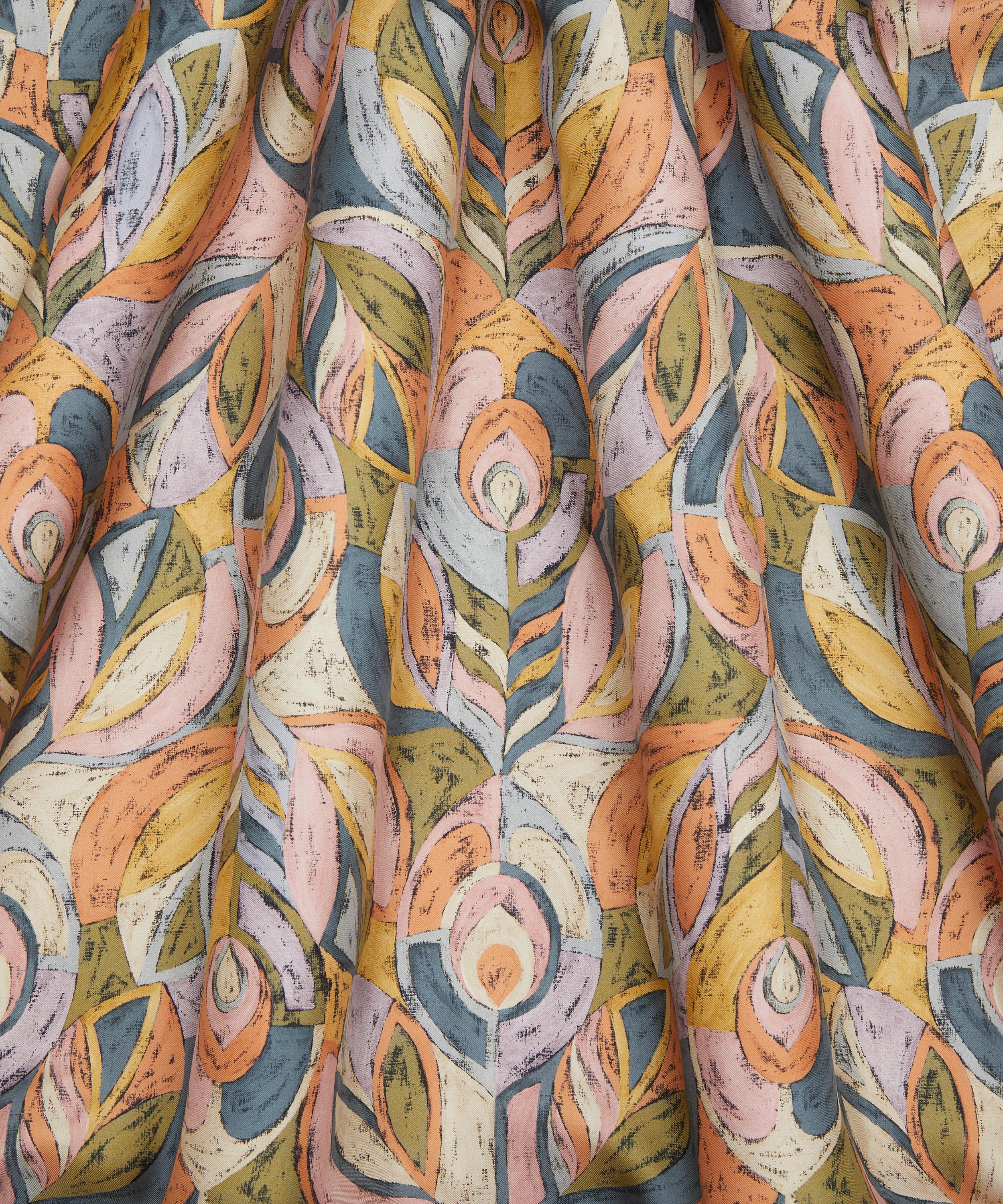 Liberty Fabrics - Pastel Peacock Silk Twill image number 2