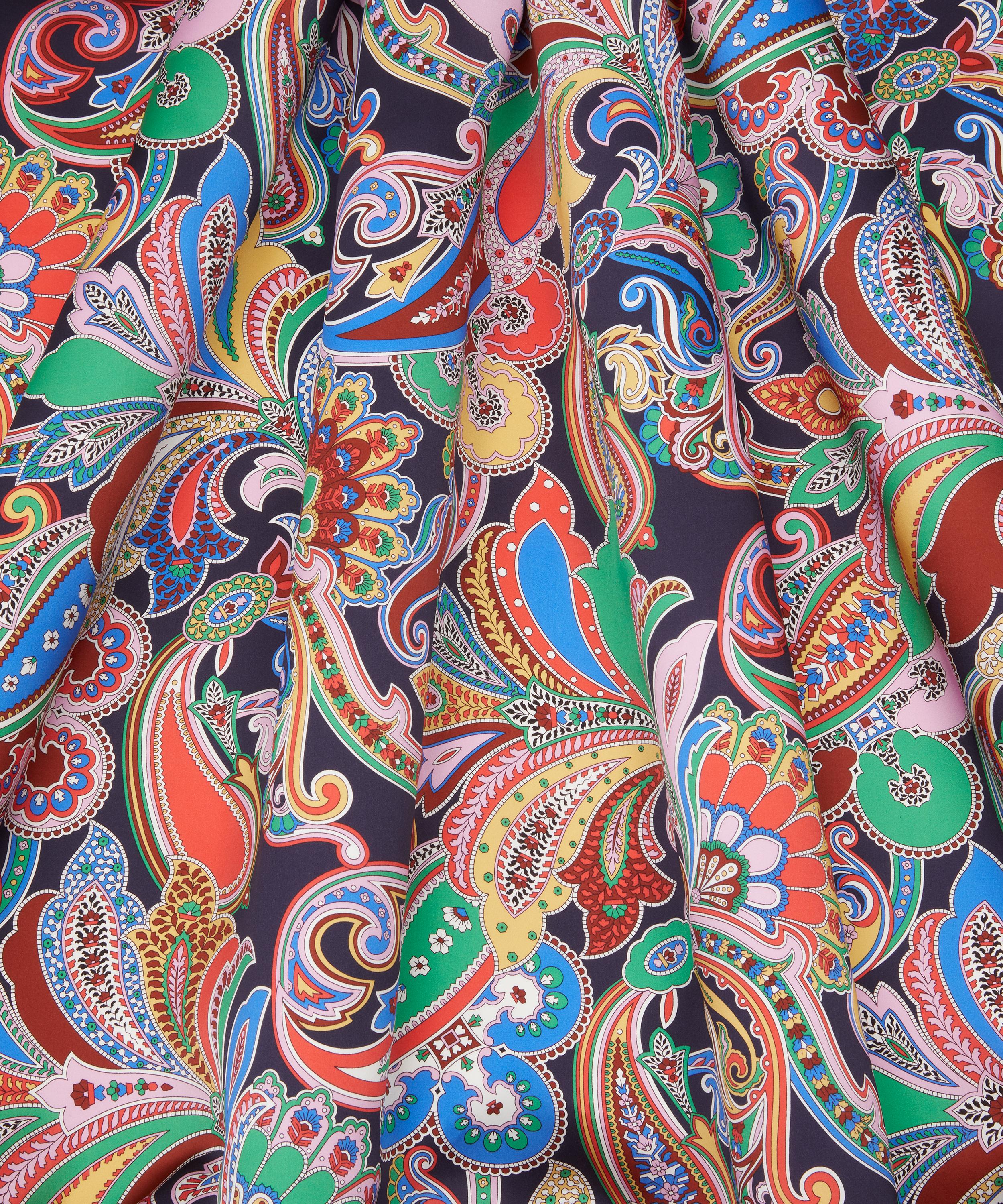 Liberty Fabrics - Paisley Fanfare Silk Satin image number 3