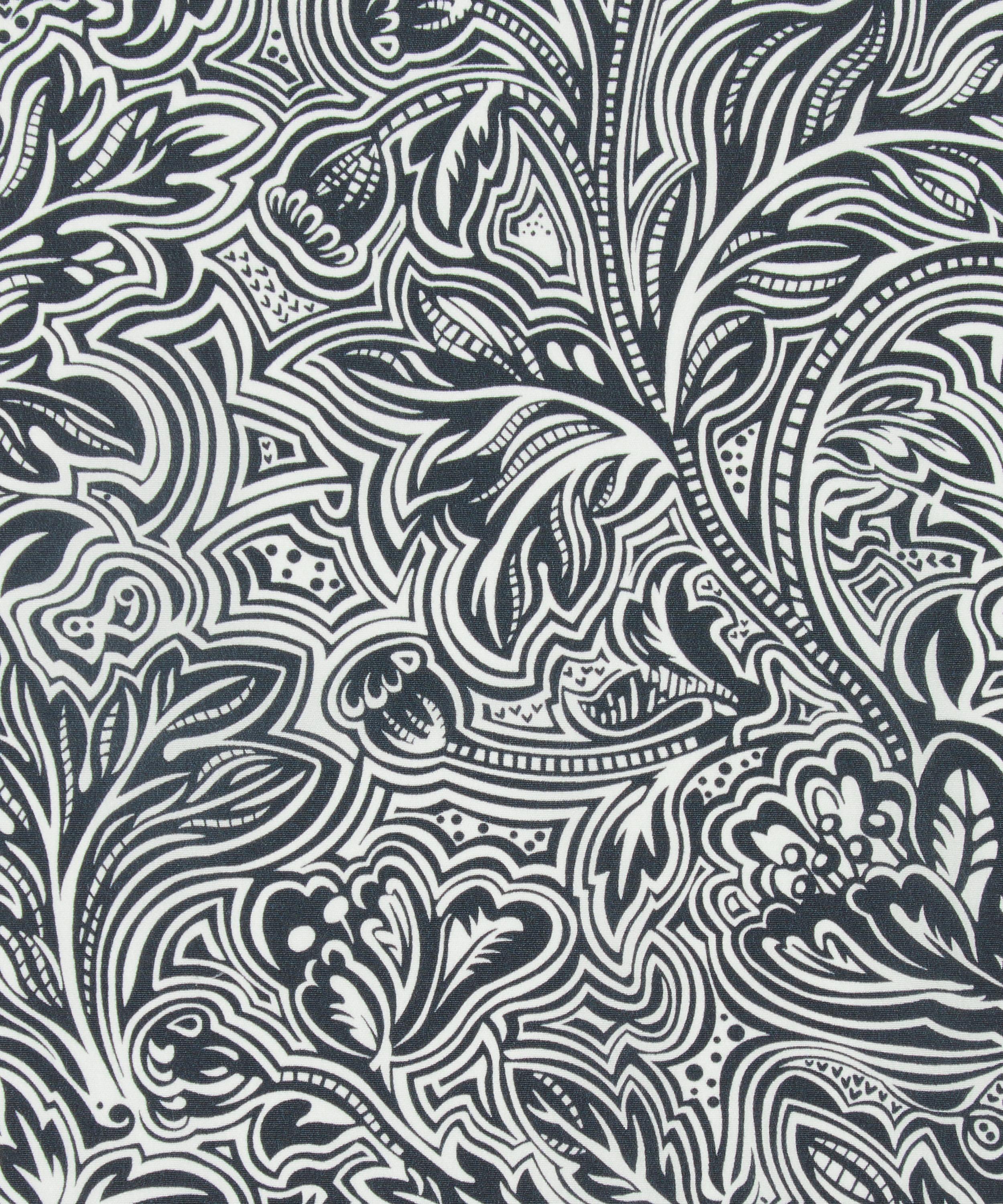 Liberty Fabrics - Dramatic Bloom Silk Satin