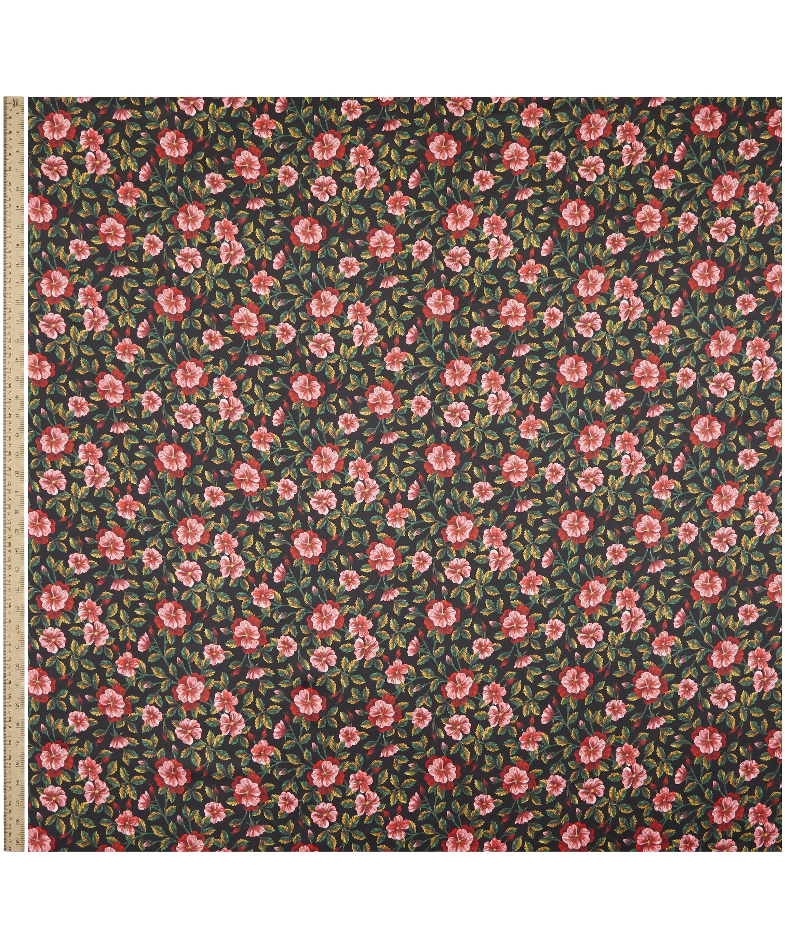Liberty Fabrics - Embroidered Botanical Silk Satin image number 1