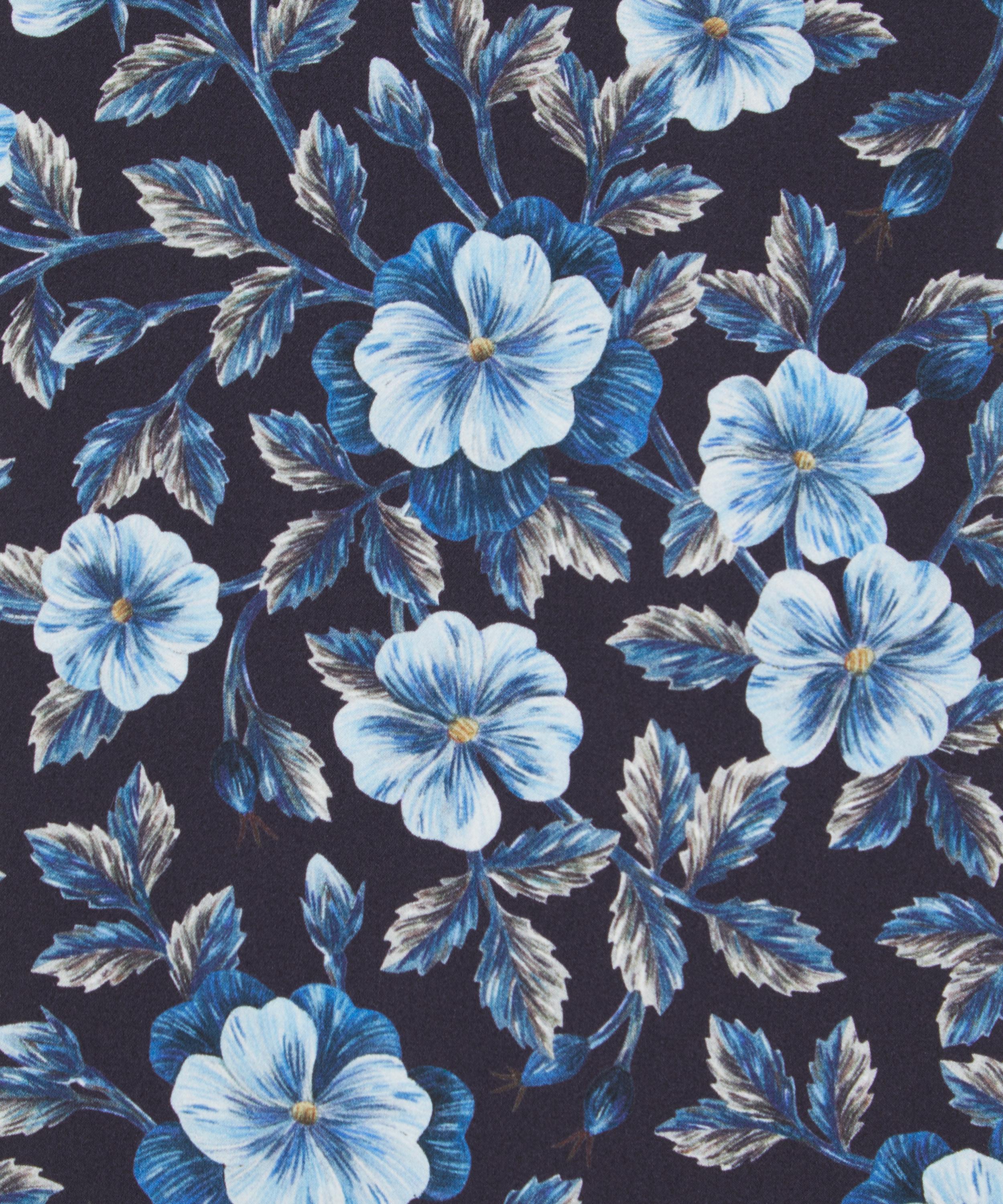 Liberty Fabrics - Embroidered Botanical Silk Satin image number 0