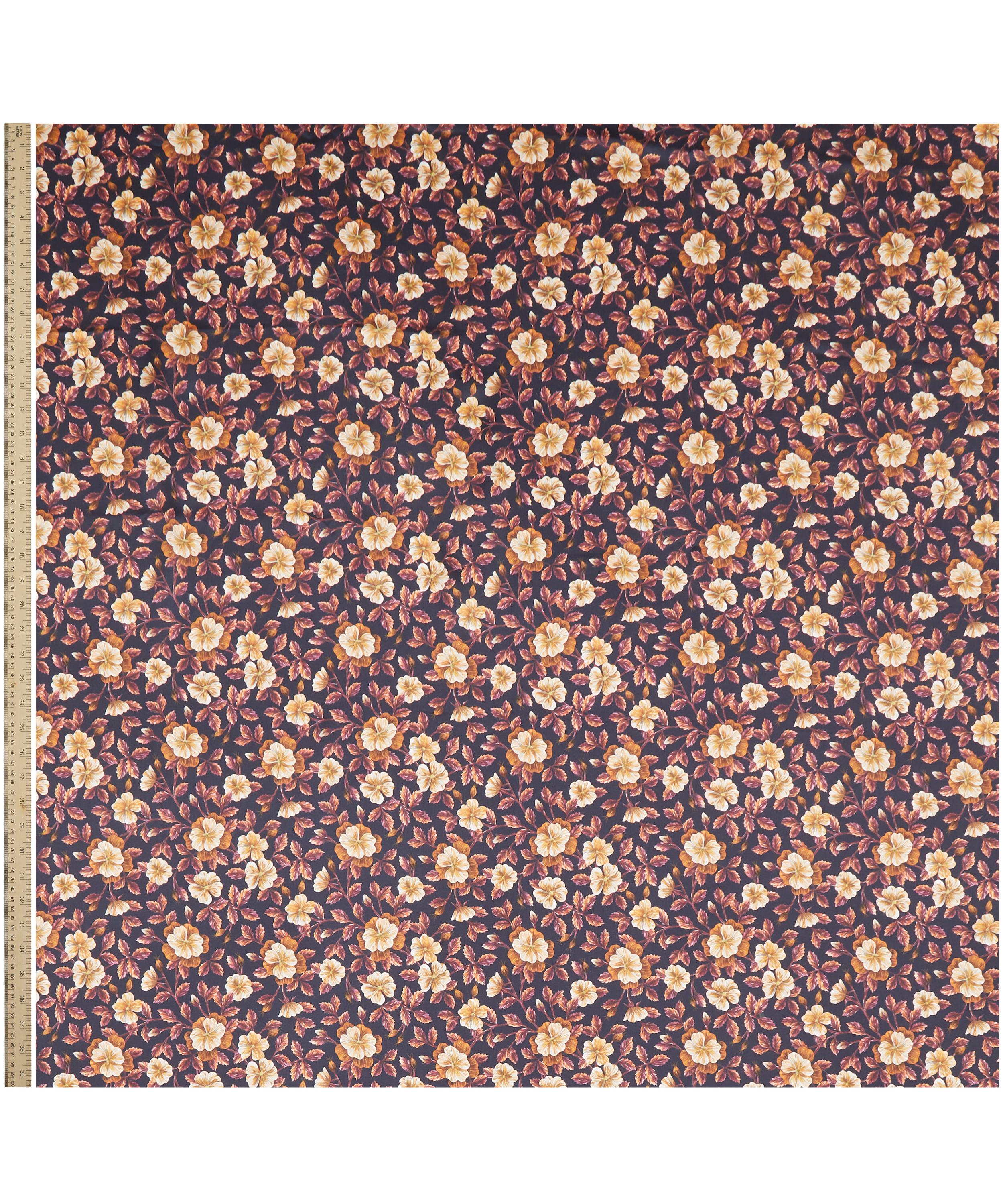 Liberty Fabrics - Embroidered Botanical Silk Satin image number 1