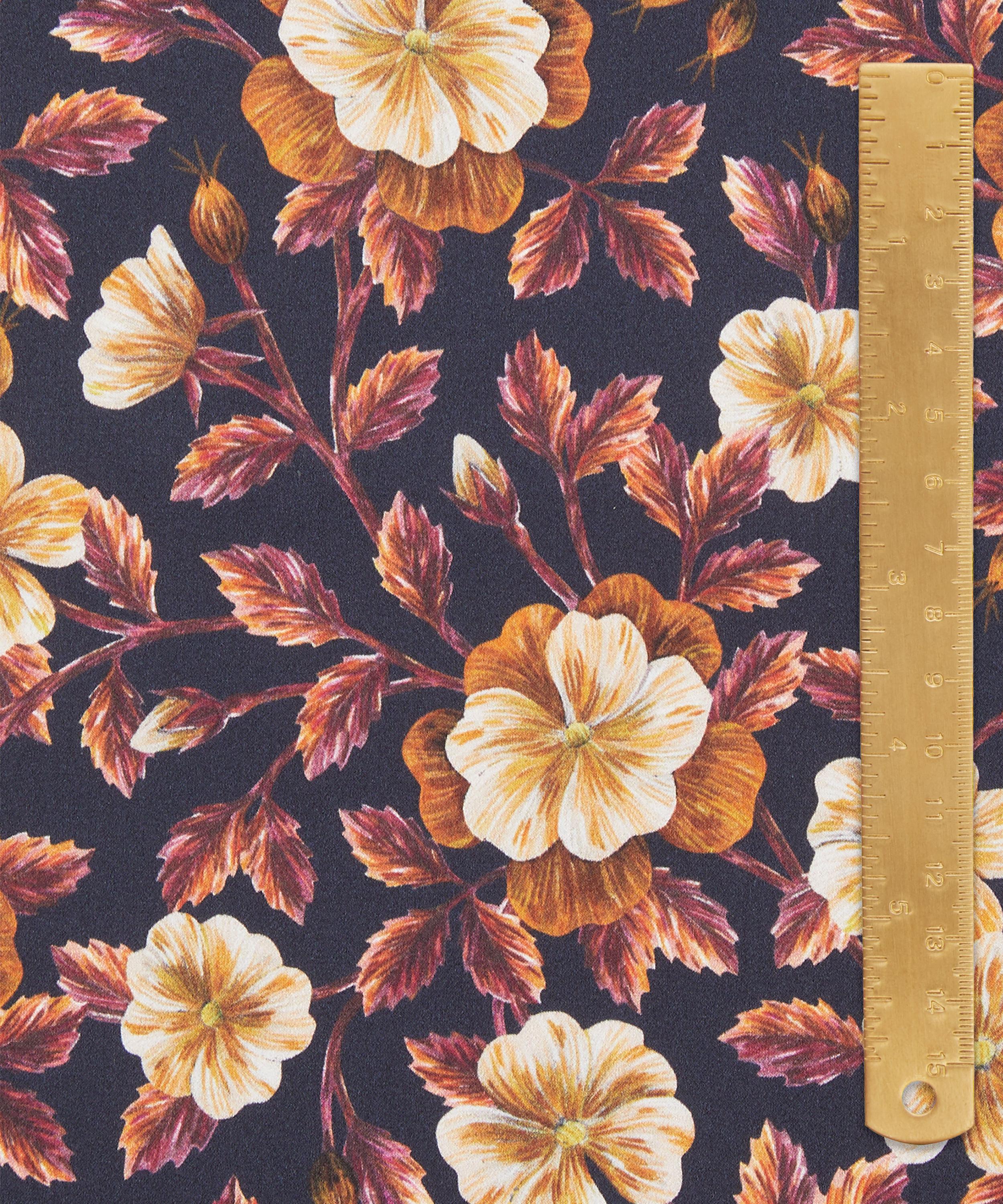 Liberty Fabrics - Embroidered Botanical Silk Satin image number 4