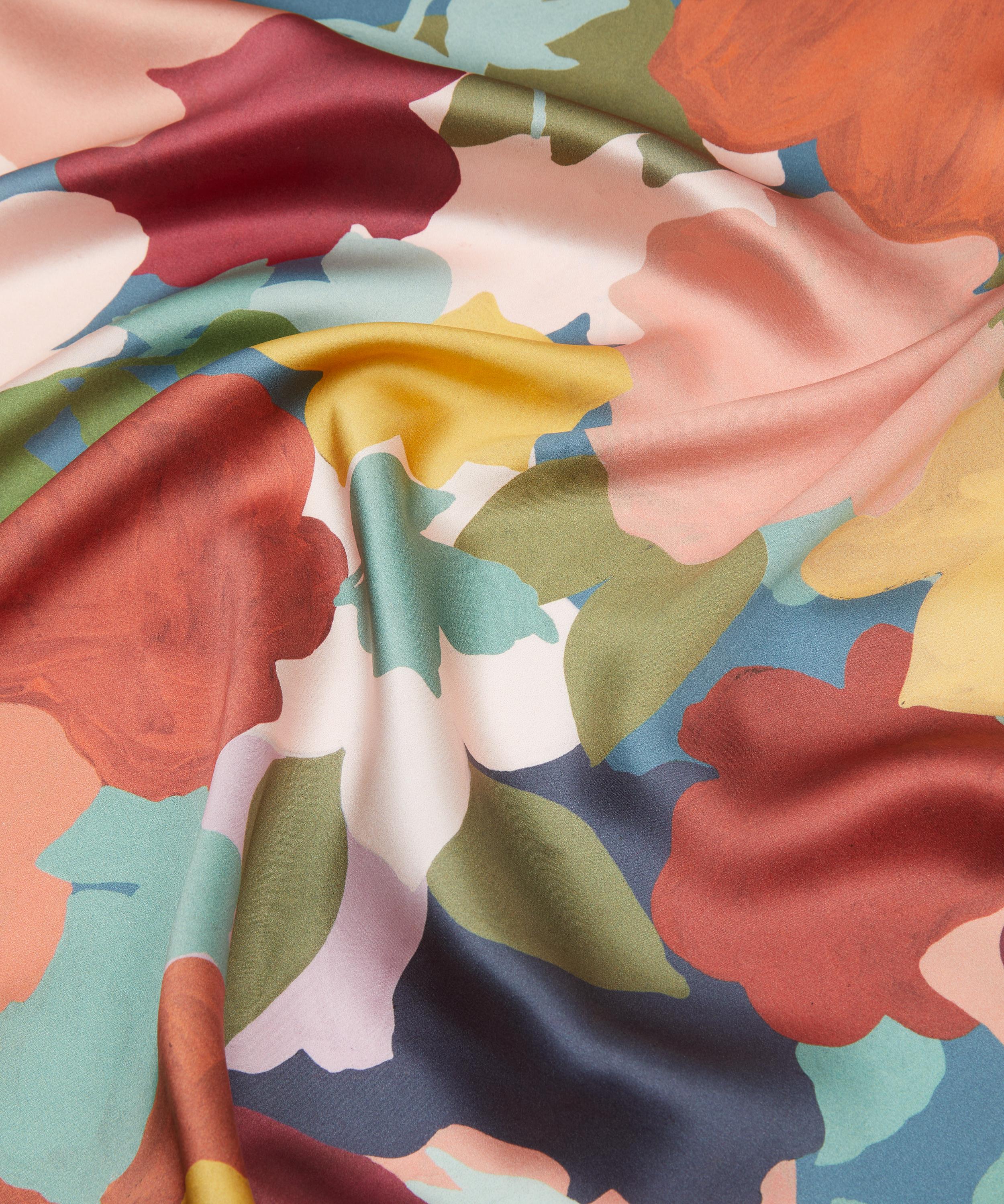 Liberty Fabrics - Marinas Tea Garden Silk Satin image number 4