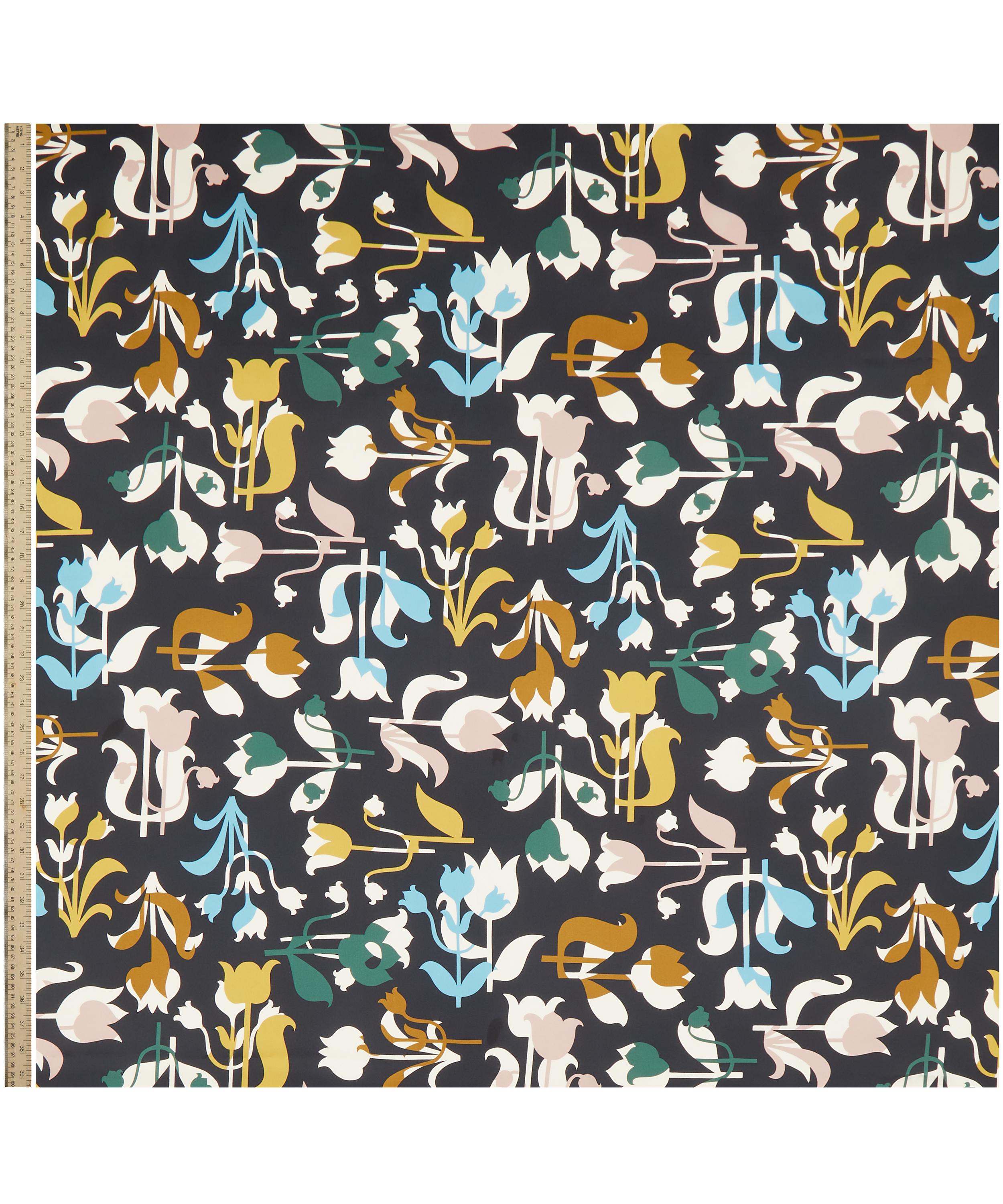 Liberty Fabrics - Floral Frieze Silk Satin image number 1