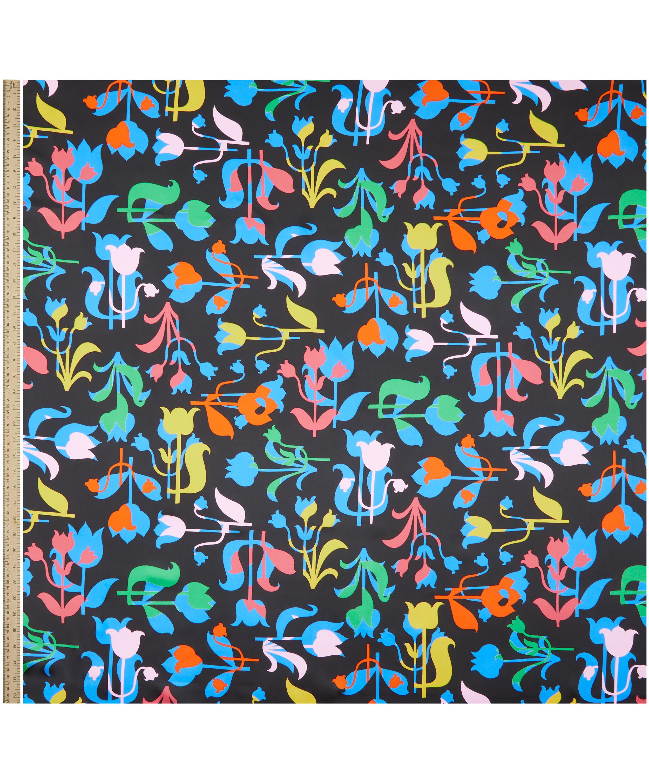 Liberty Fabrics - Floral Frieze Silk Satin image number 1