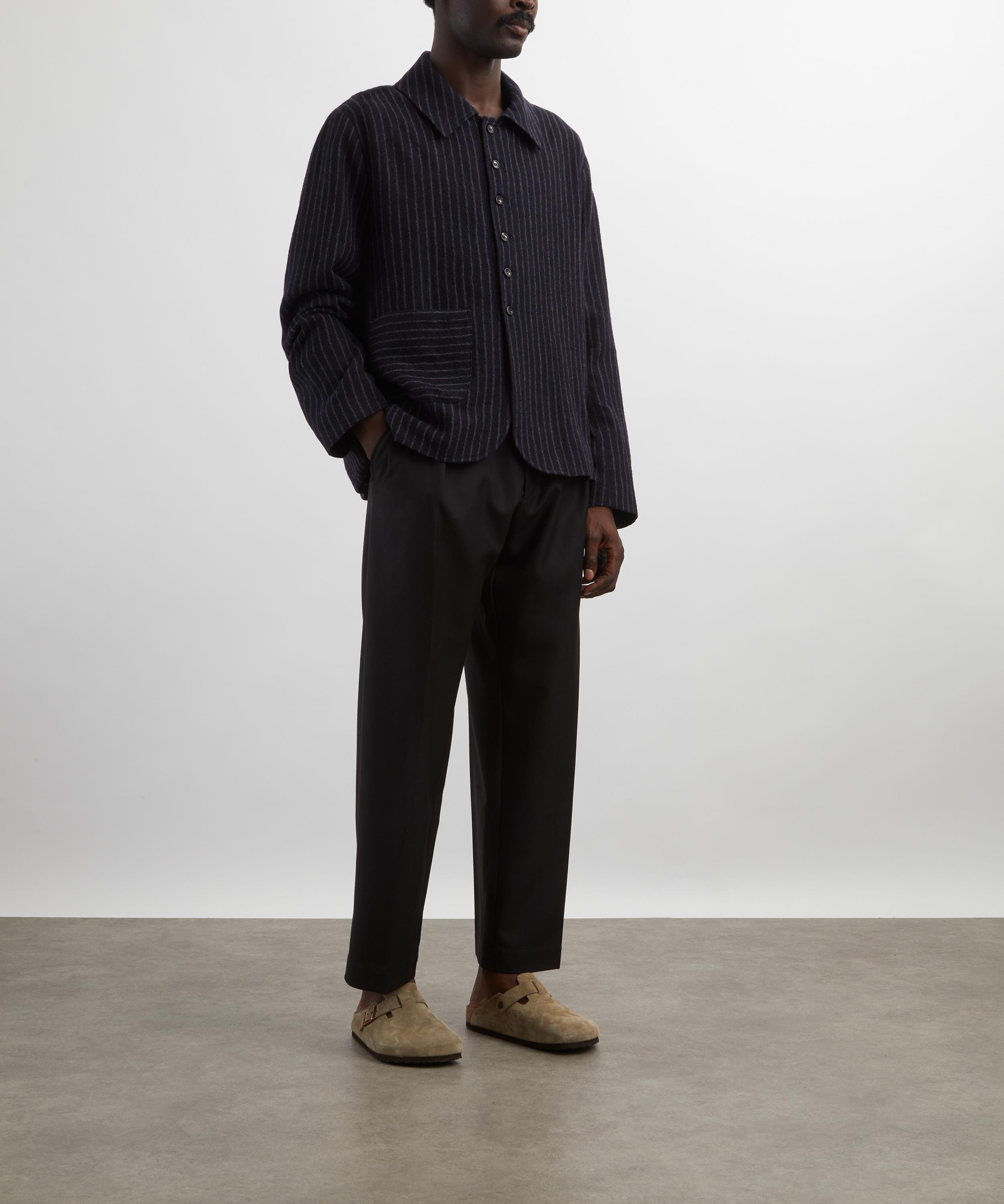 CAWLEY - Sandy Japanese Striped Boucle Jacket image number 1