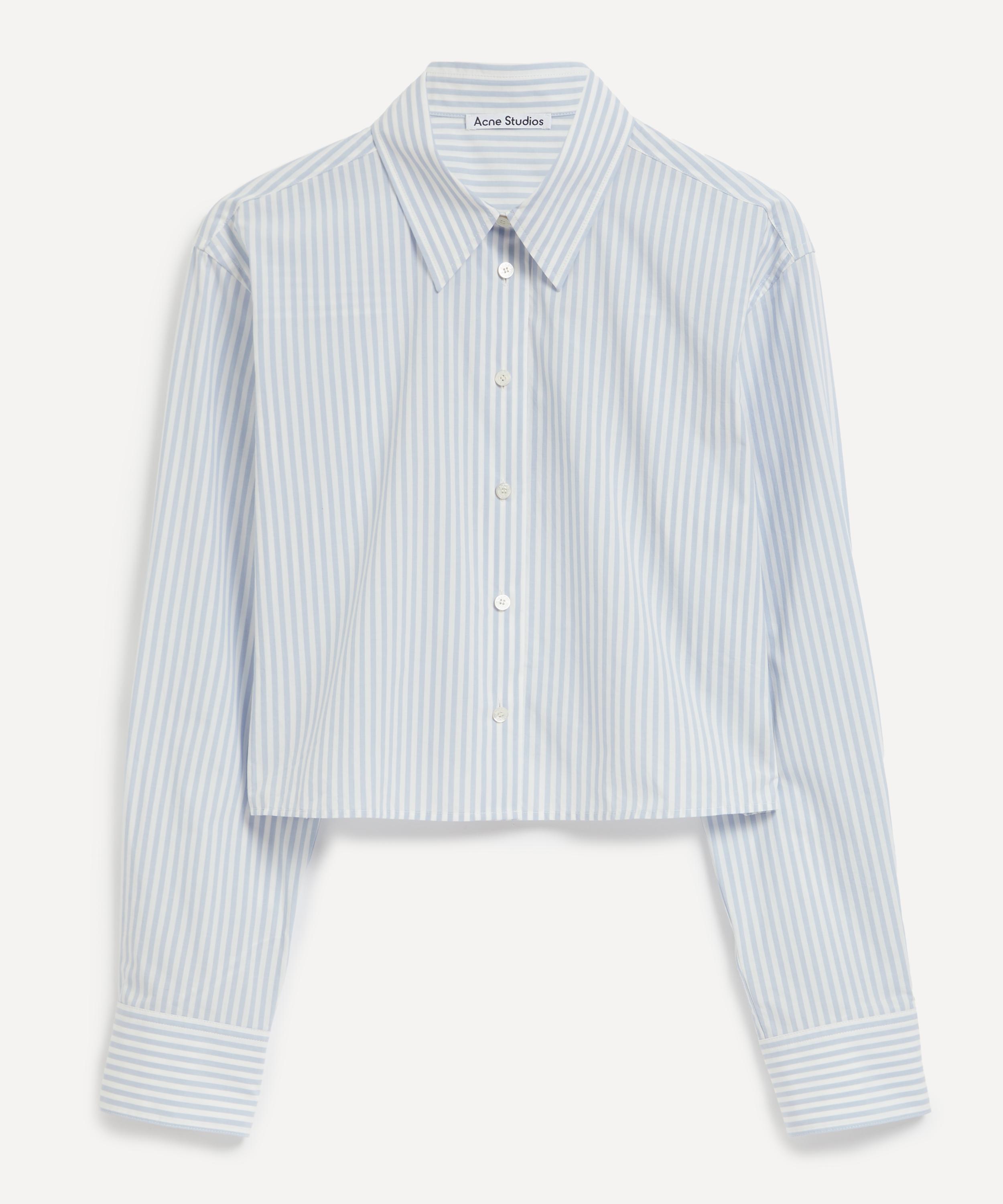 Acne Studios - Button-Up Logo Stamp Shirt  image number 0