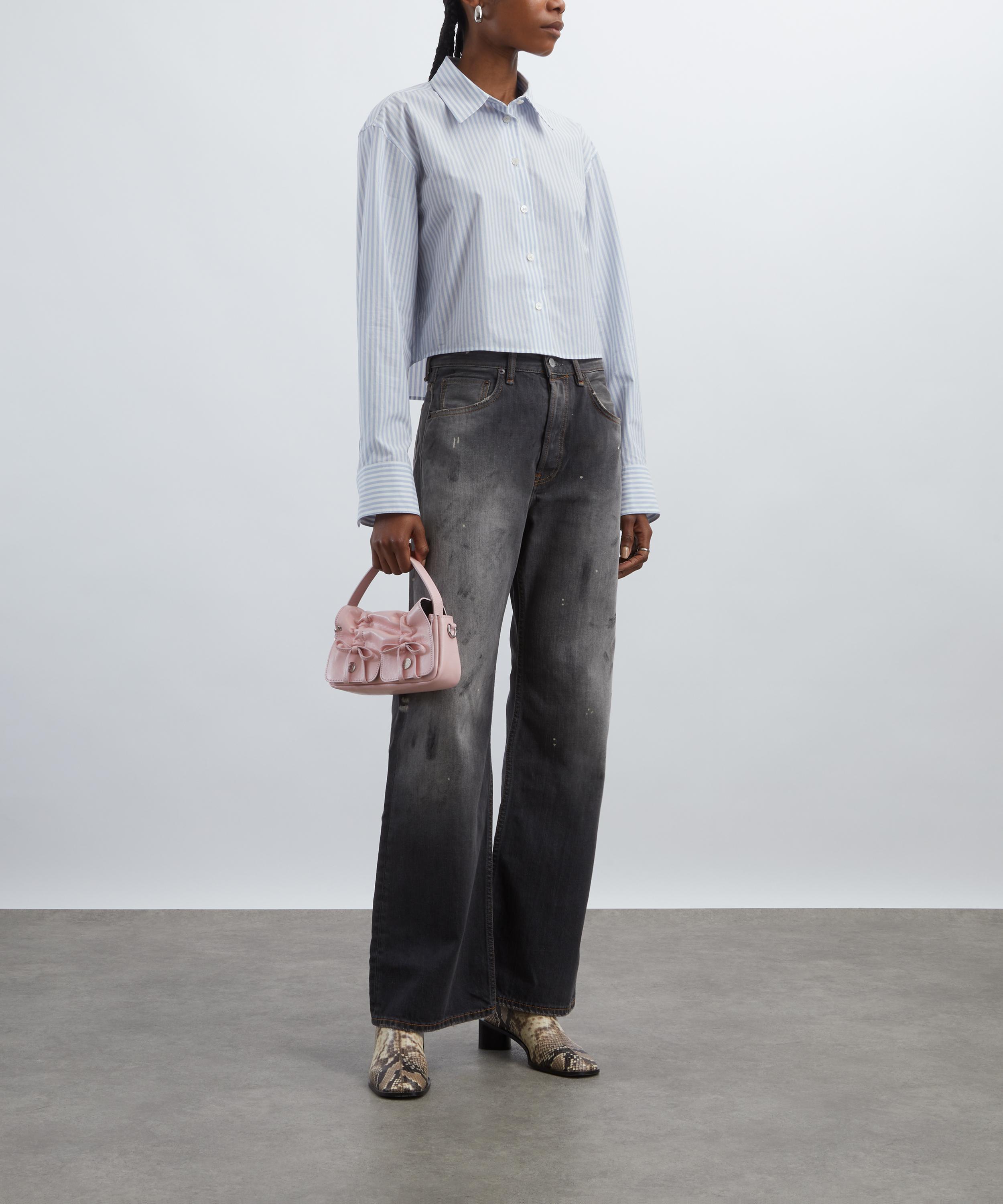 Acne Studios - Button-Up Logo Stamp Shirt  image number 1