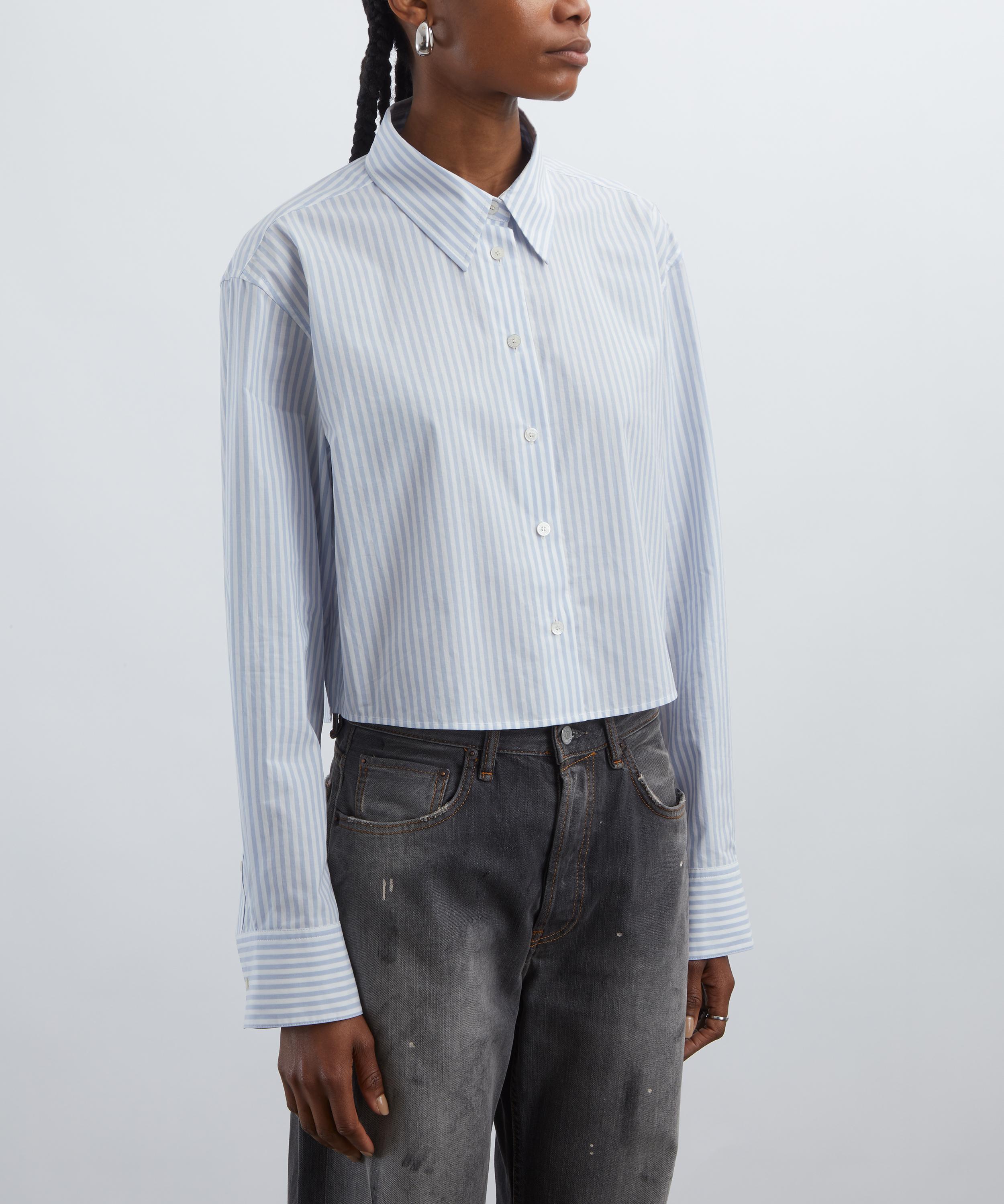 Acne Studios - Button-Up Logo Stamp Shirt  image number 2