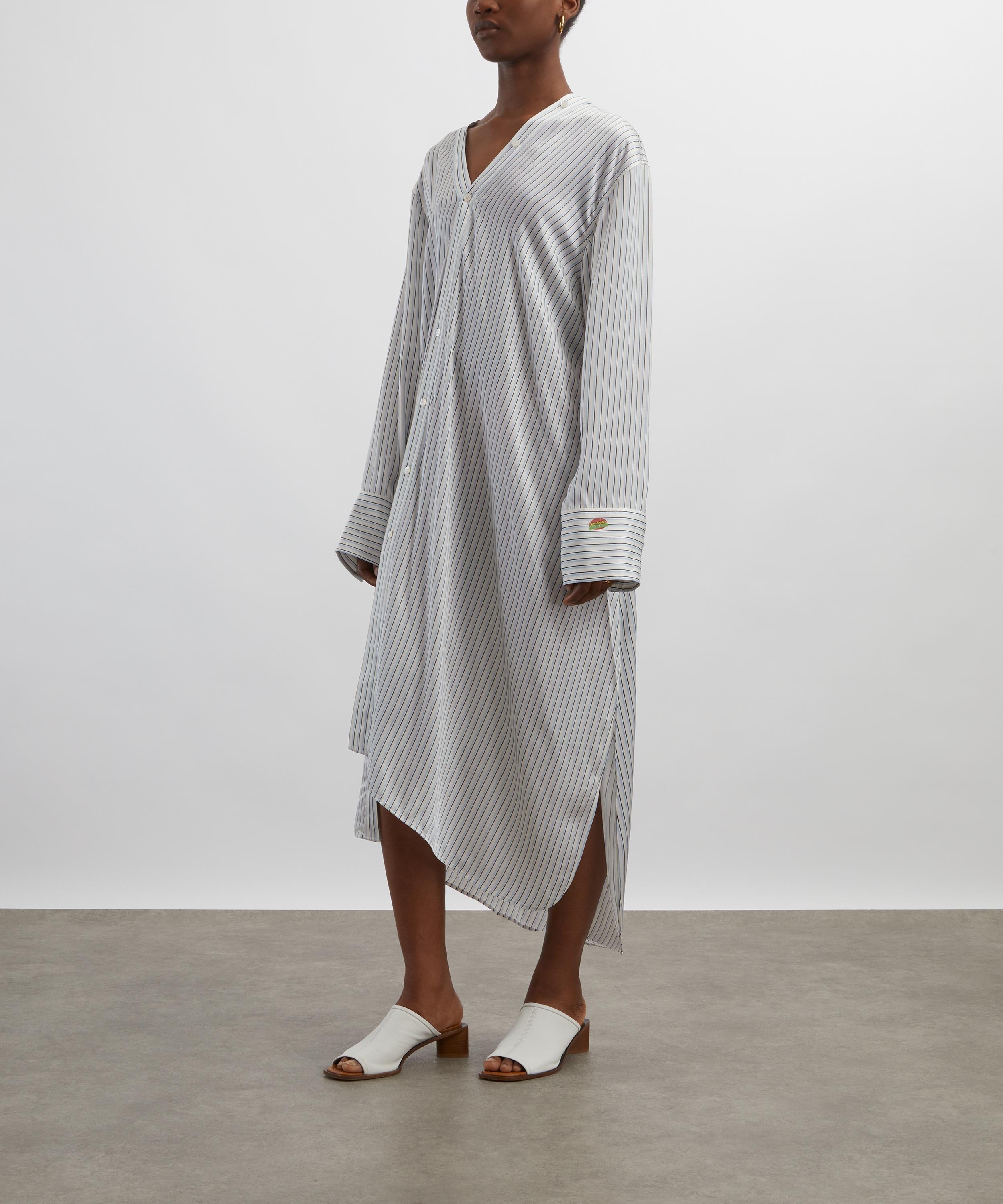 Acne Studios - Asymmetric Shirt Dress image number 2