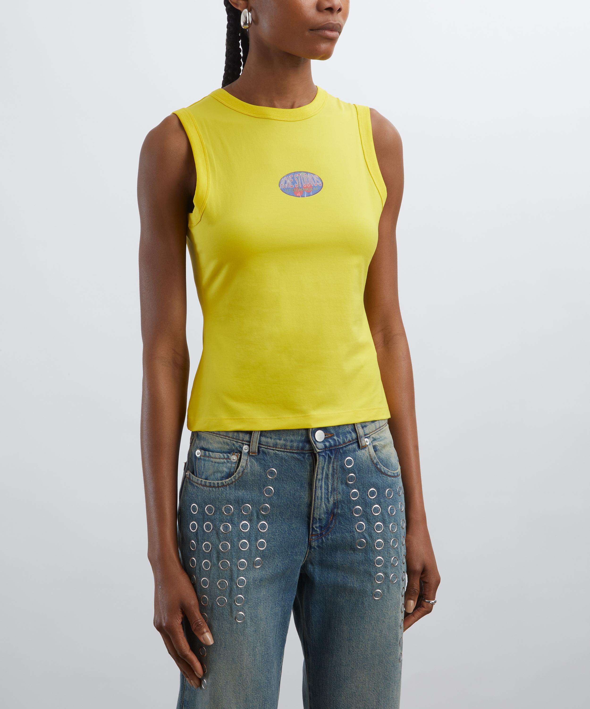 Acne Studios - Yellow Tank Top image number 2