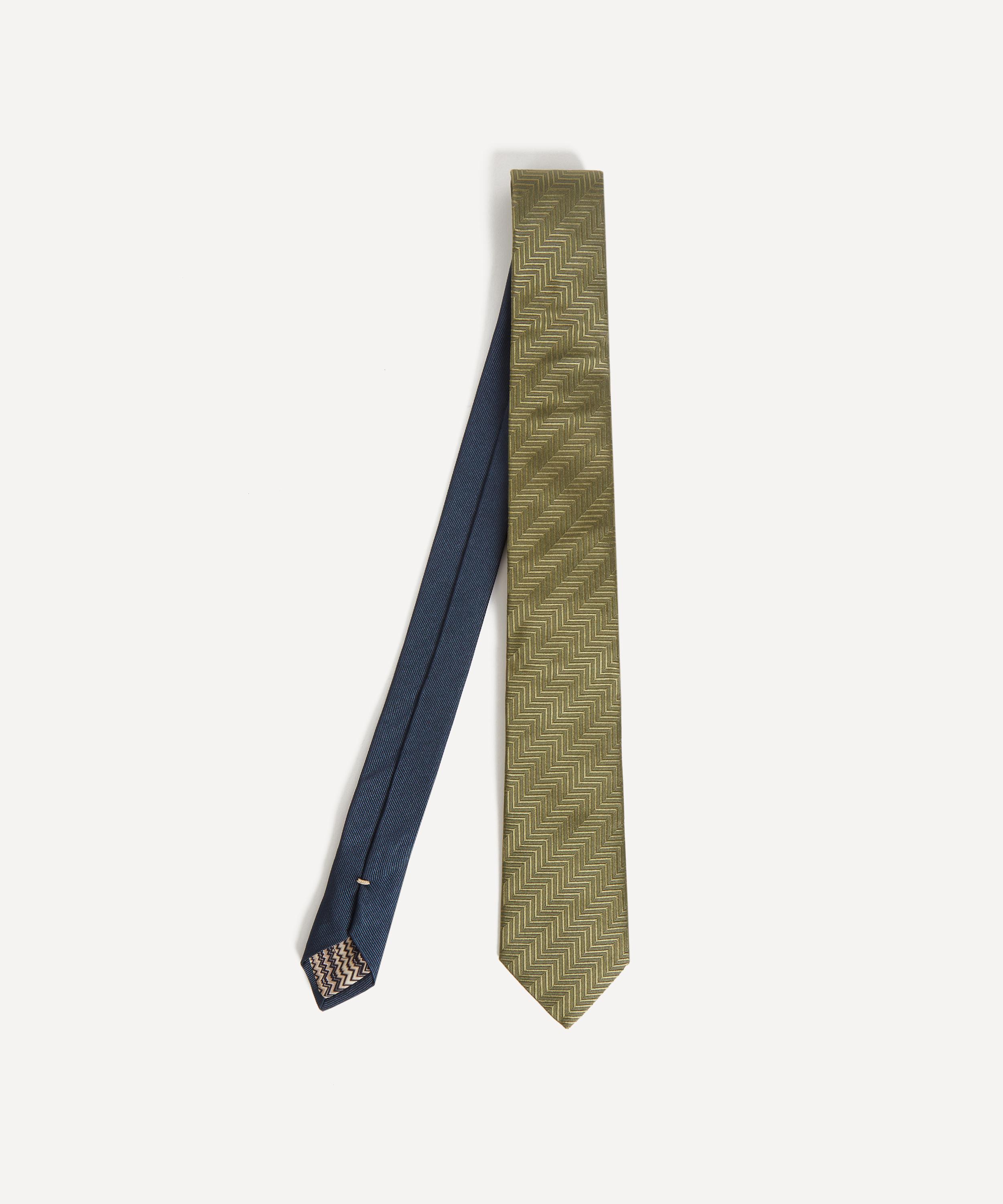 Missoni - Chevron Zig-Zag Silk Tie image number 0