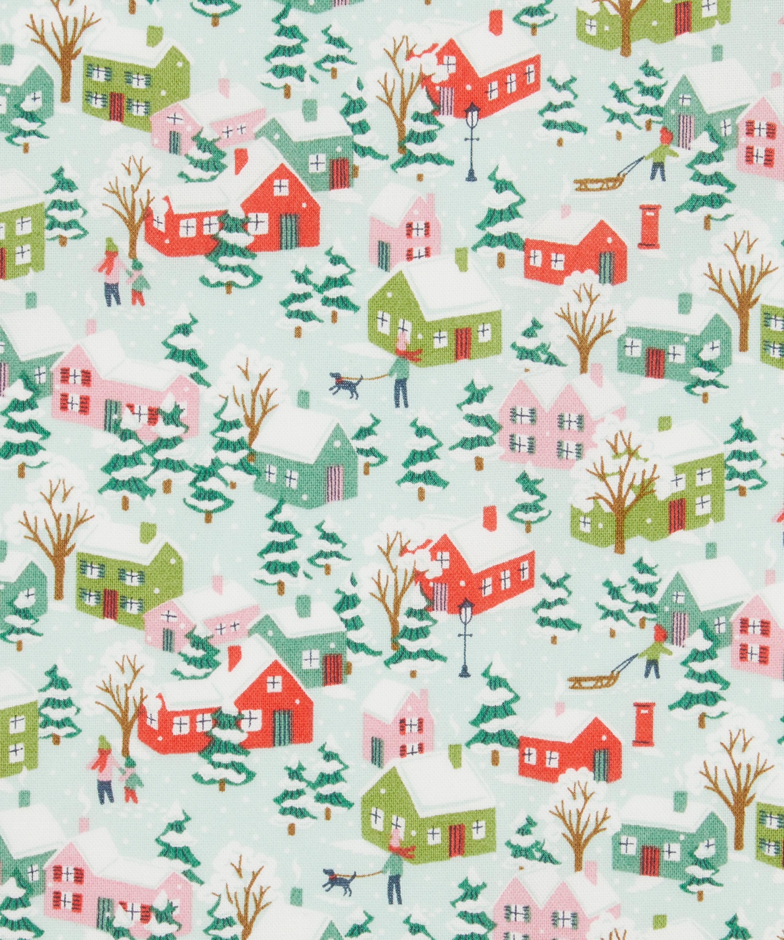 Liberty - Festive Village Lasenby Quilting Cotton image number 0