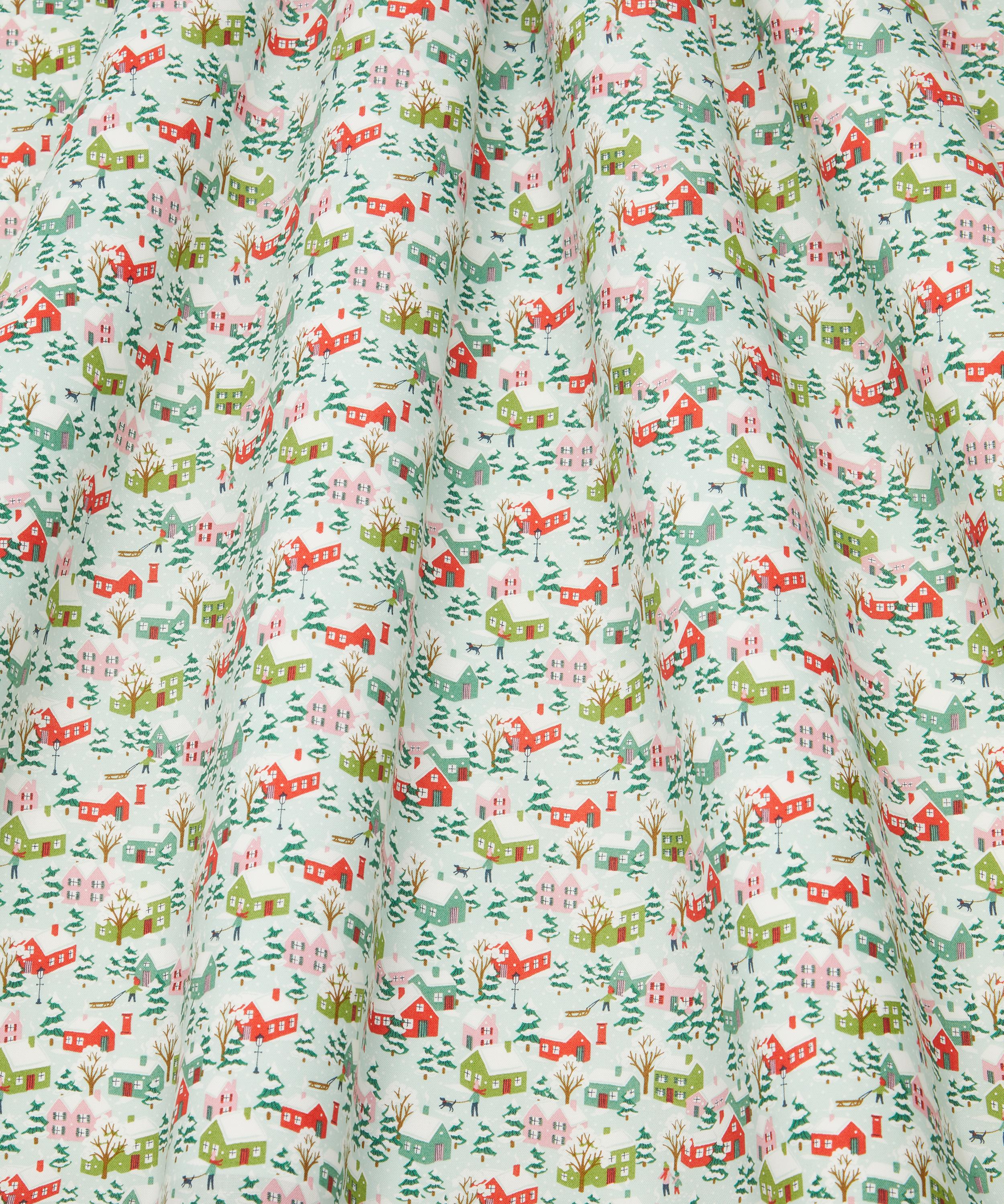Liberty - Festive Village Lasenby Quilting Cotton image number 2