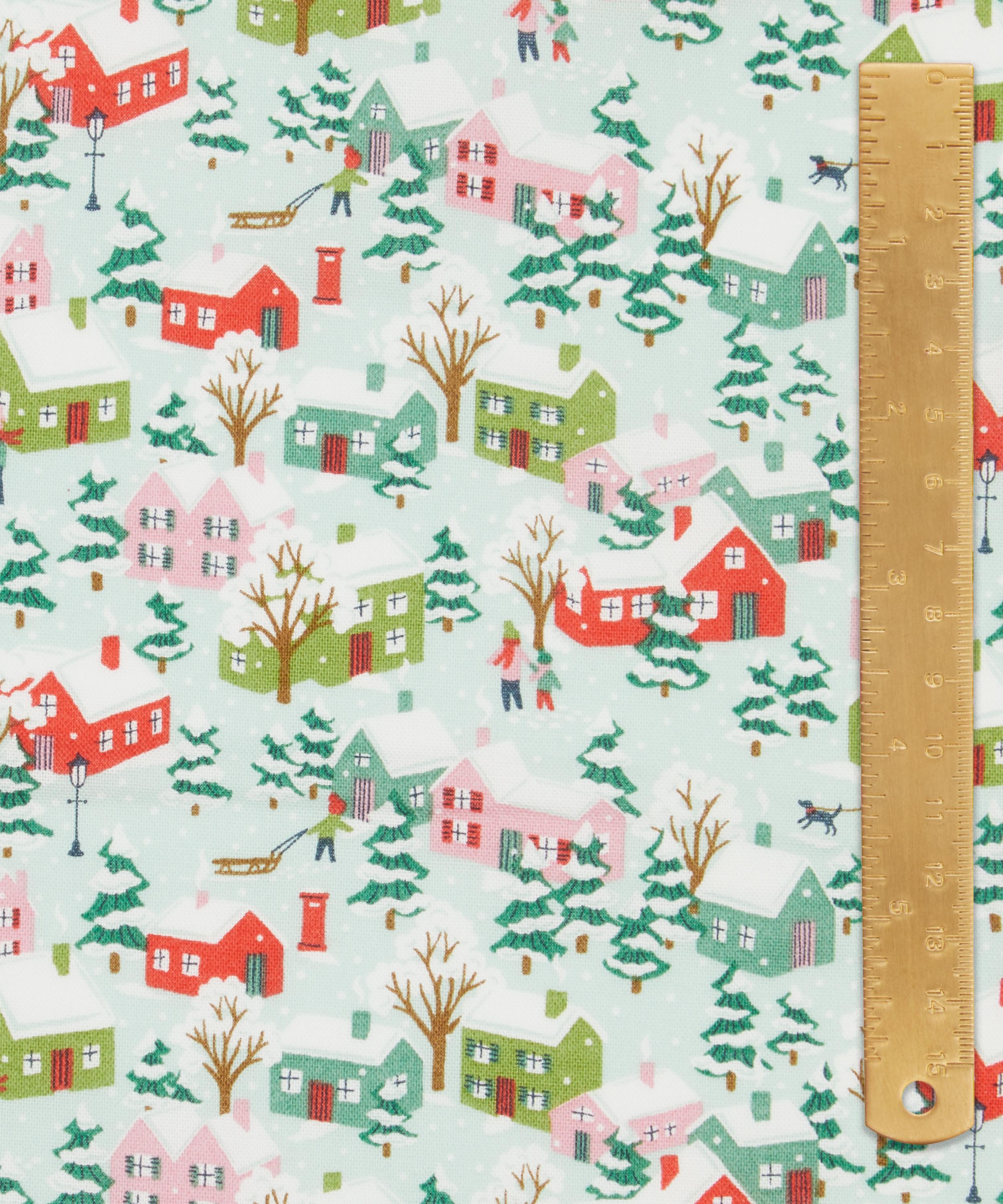 Liberty - Festive Village Lasenby Quilting Cotton image number 4