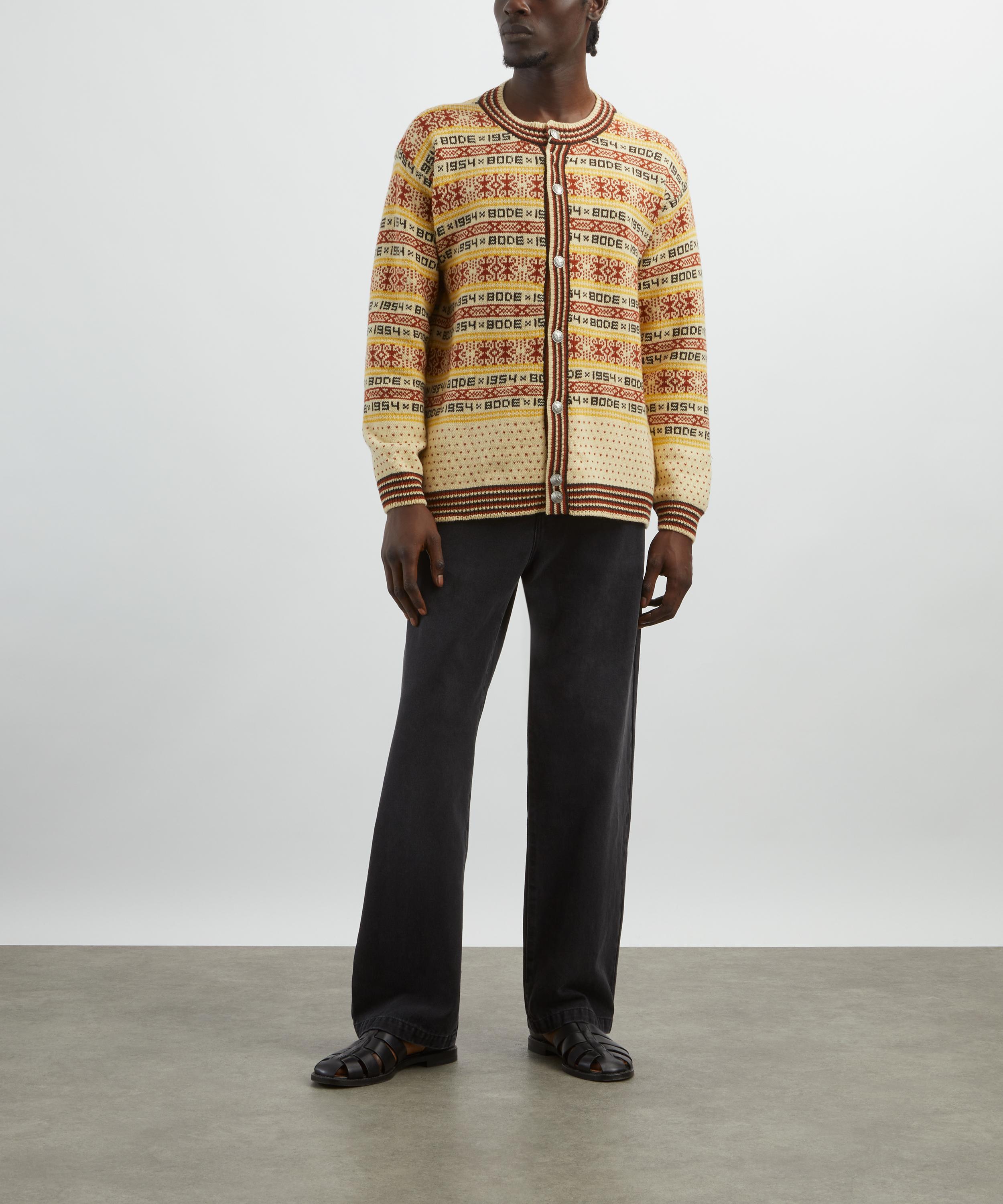 Bode - Marzipan Wool Cardigan image number 1