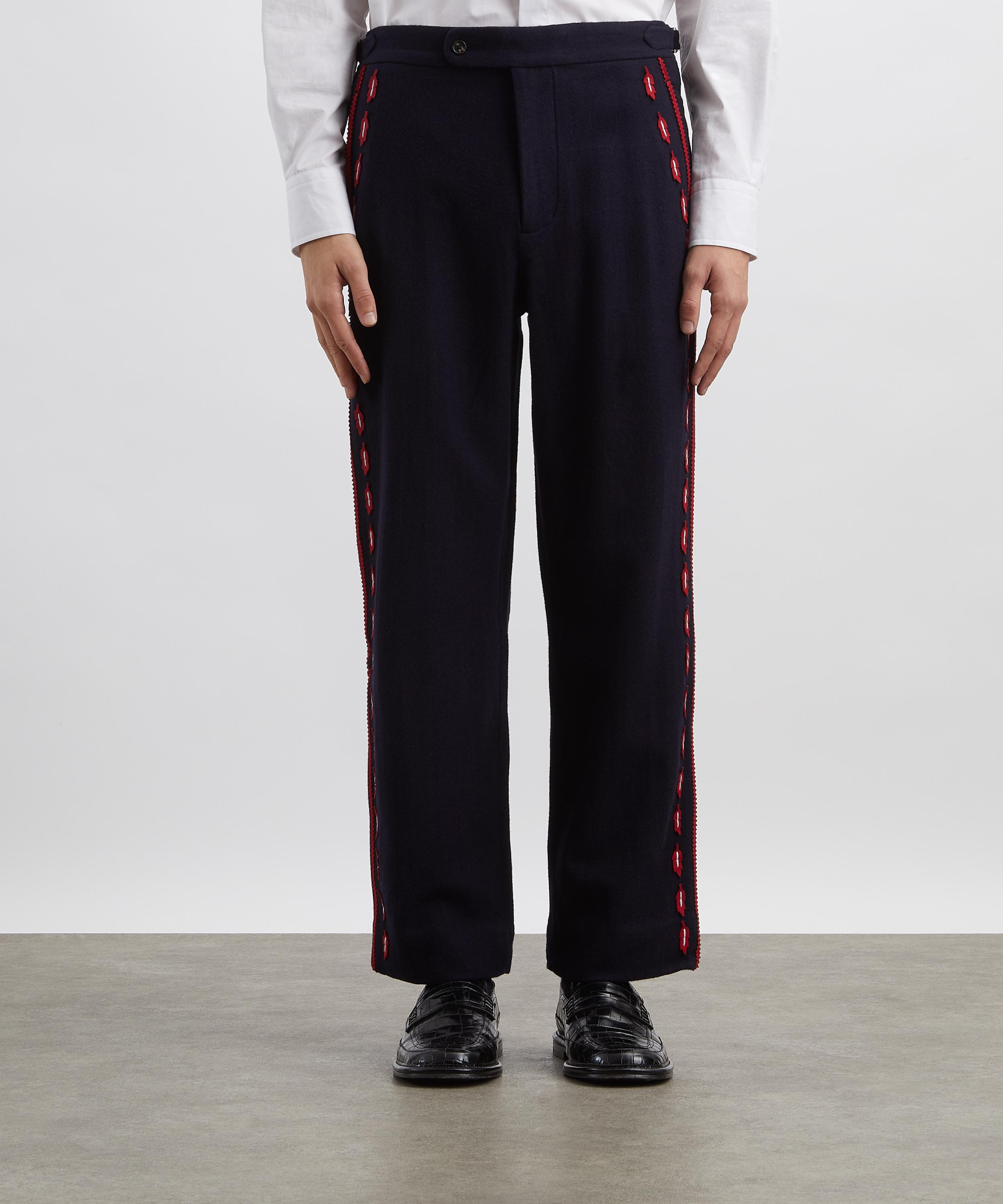 Bode - Carroll Side Buckle Trousers image number 2