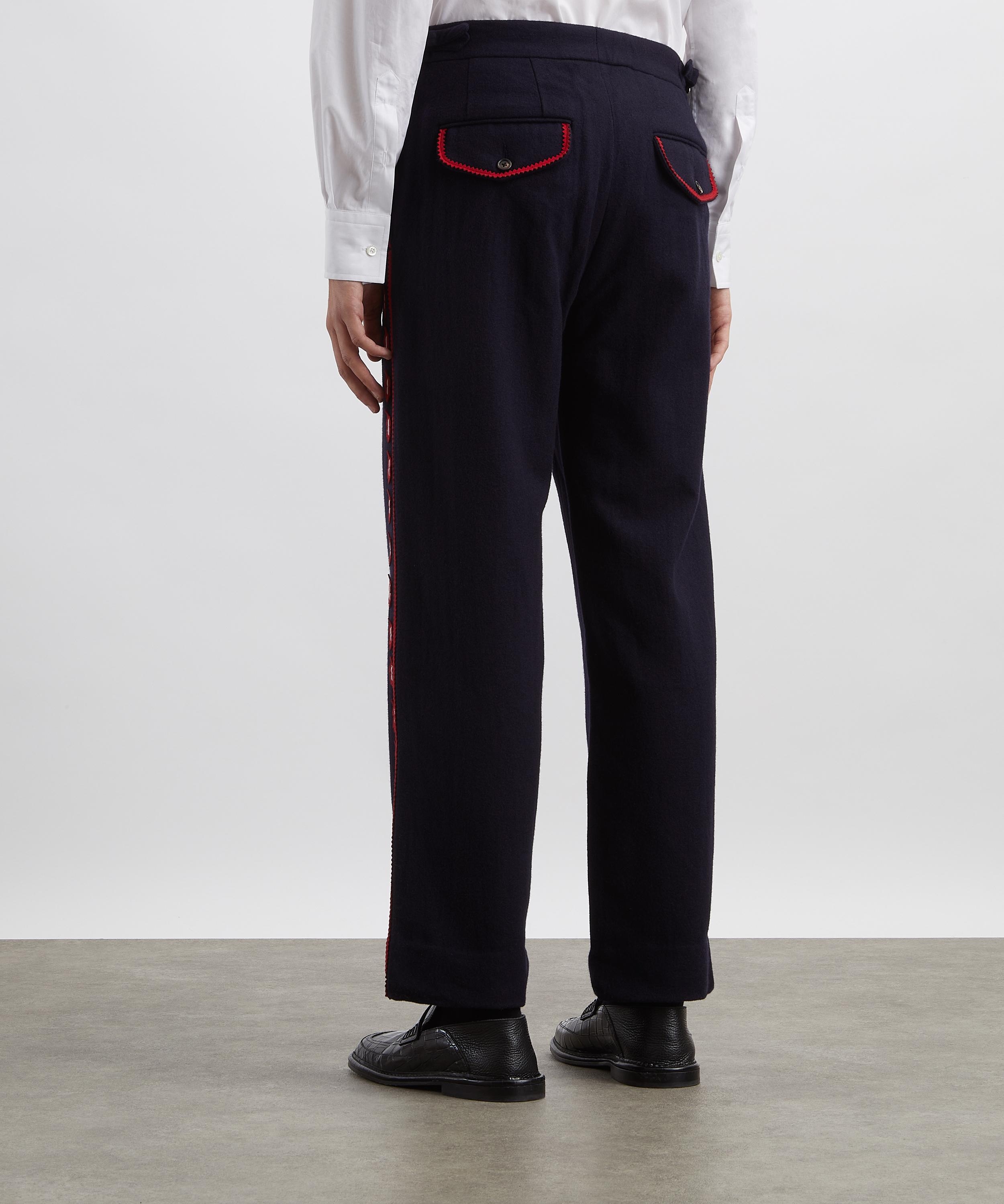 Bode - Carroll Side Buckle Trousers image number 3