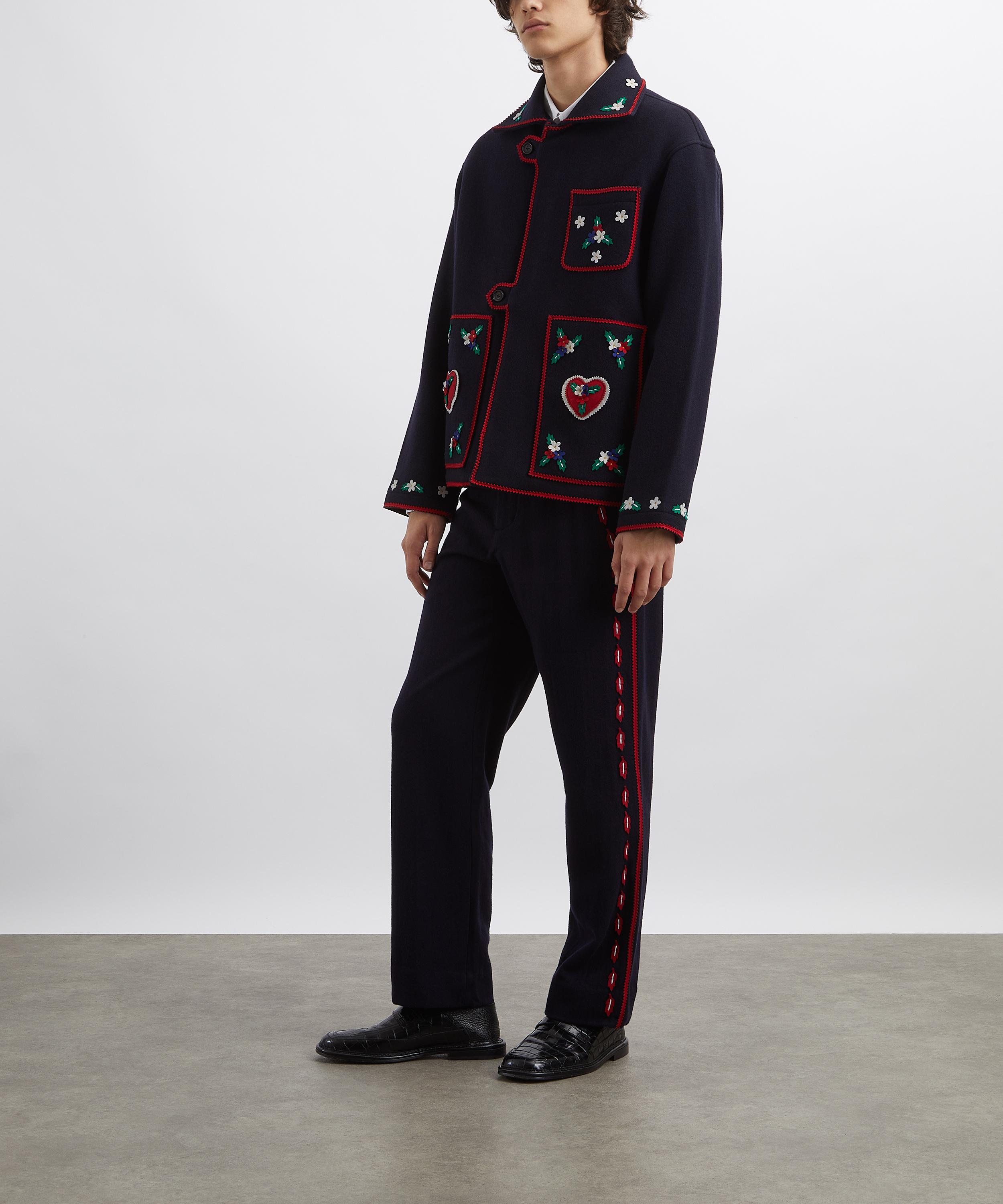 Bode - Carroll Front Tab Jacket image number 1