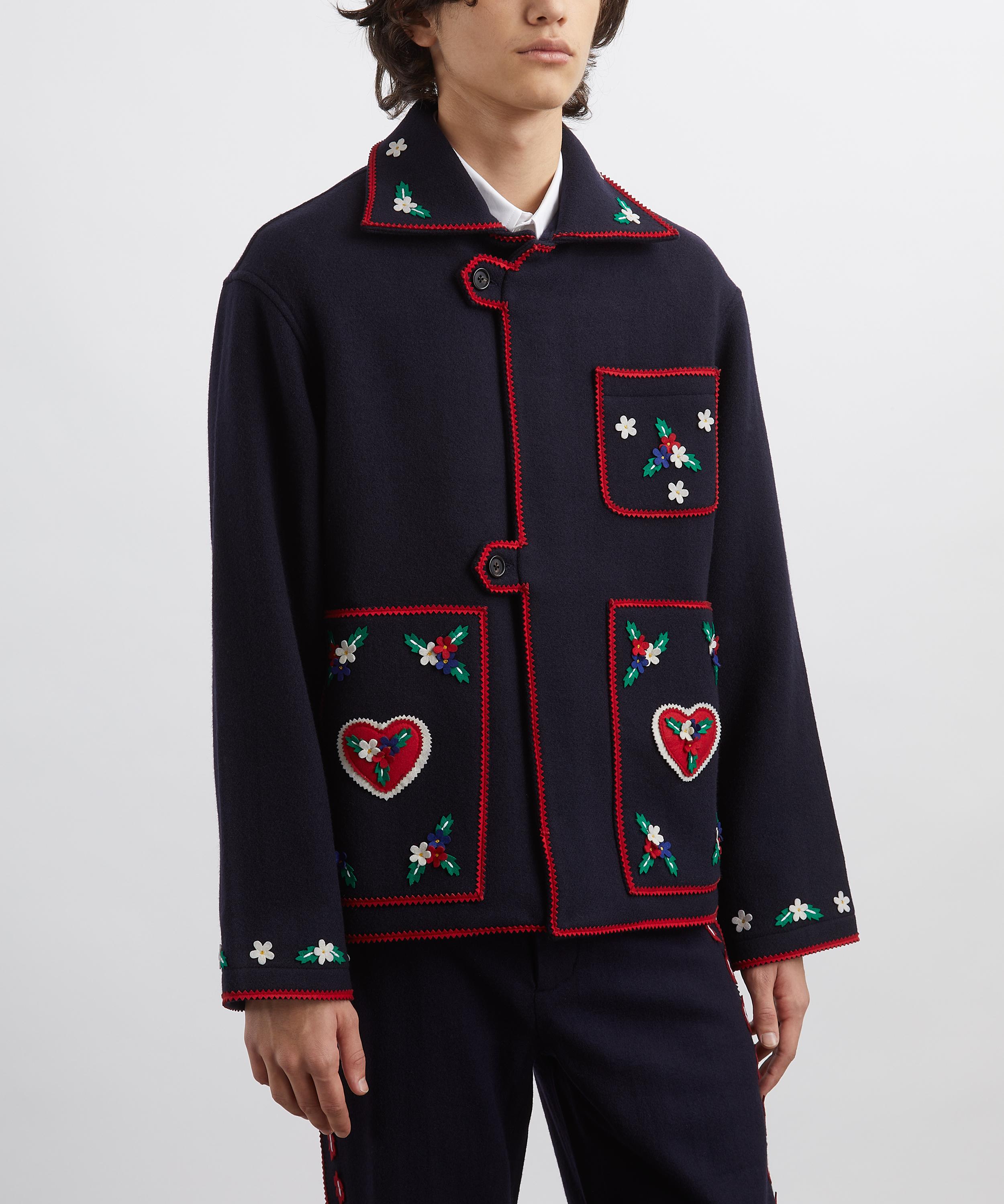 Bode - Carroll Front Tab Jacket image number 2