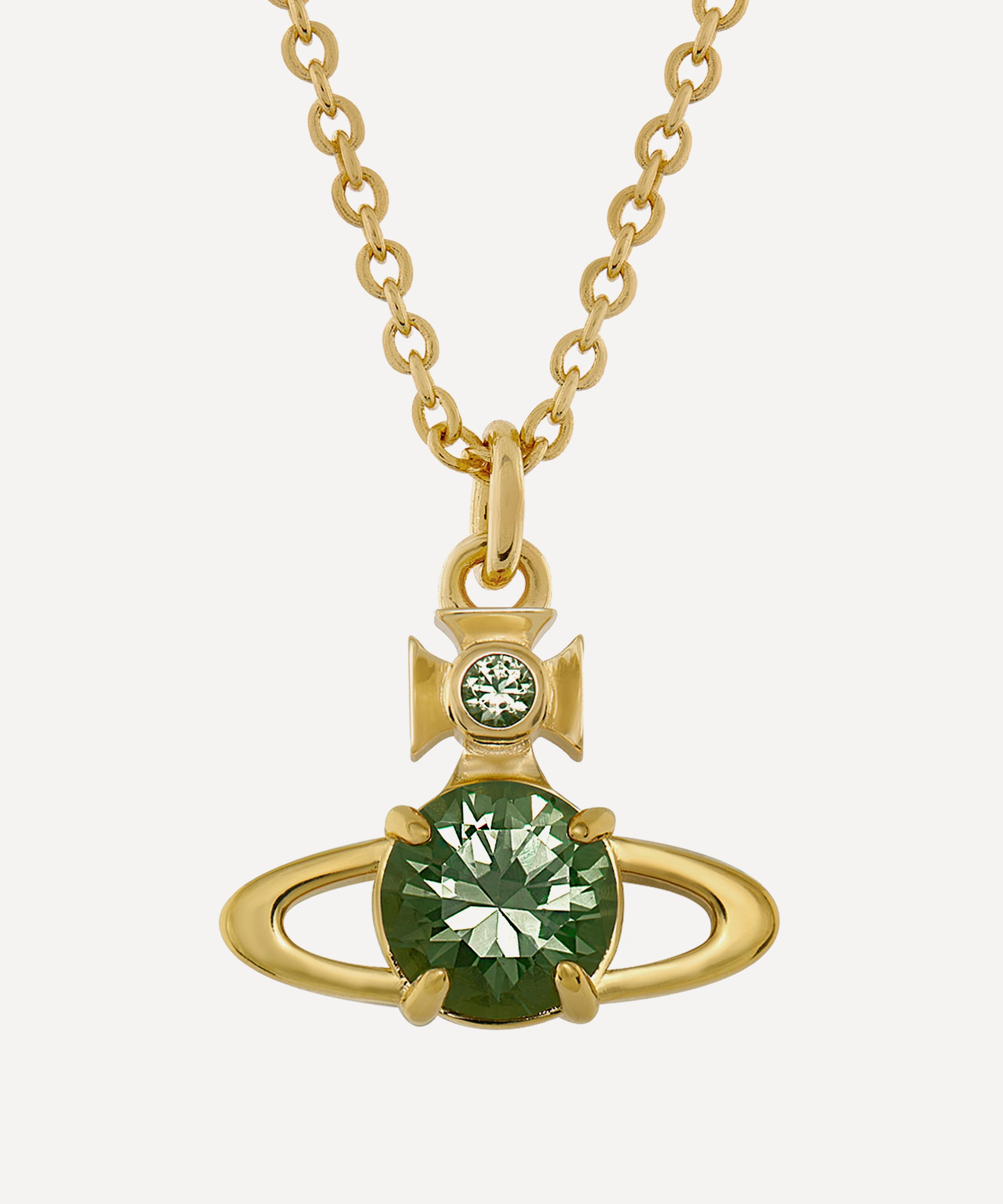 Vivienne Westwood - Gold-Tone Reina Large Pendant Necklace image number 0