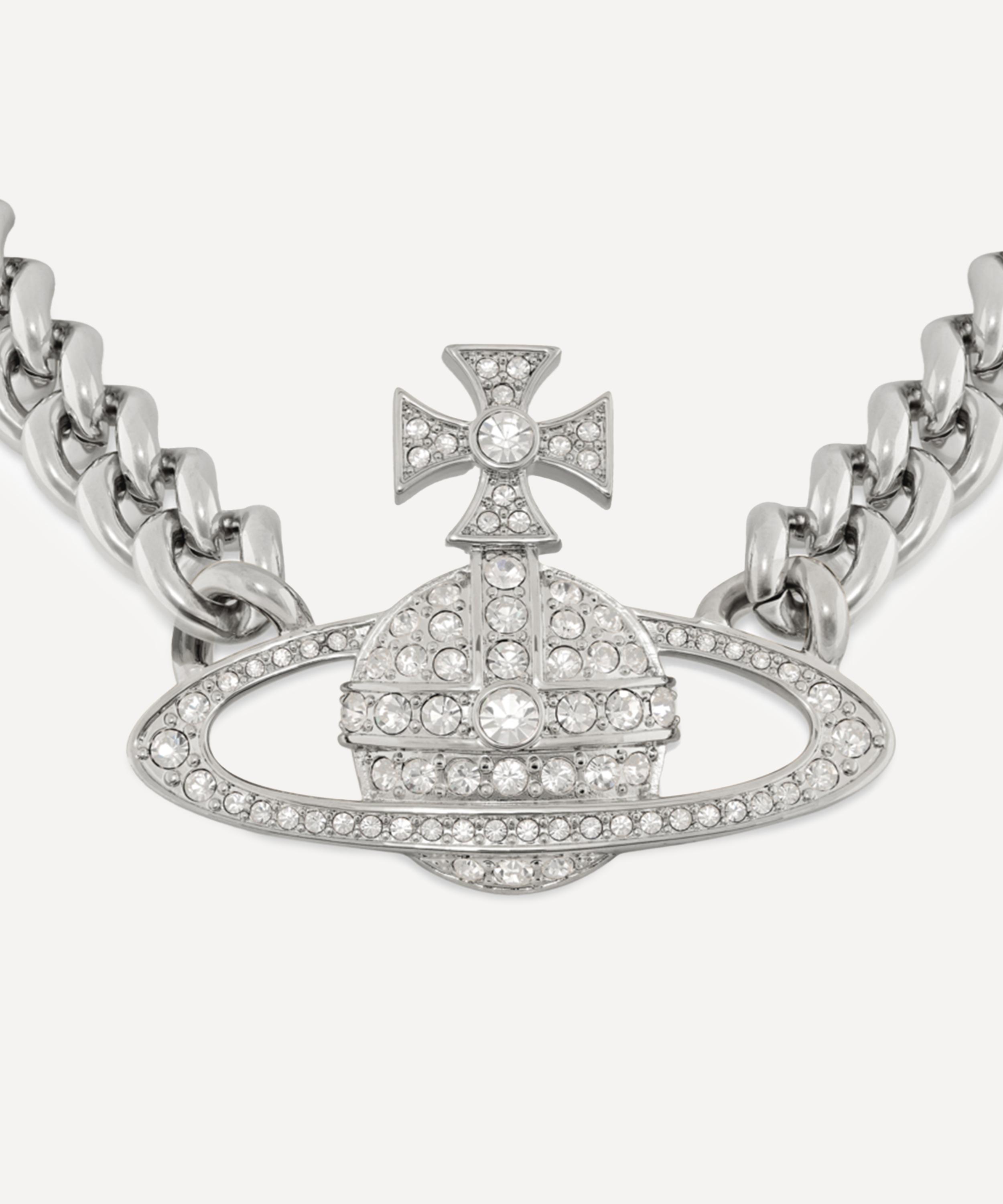 Vivienne Westwood - Platinum-Tone Neysa Pendant Necklace