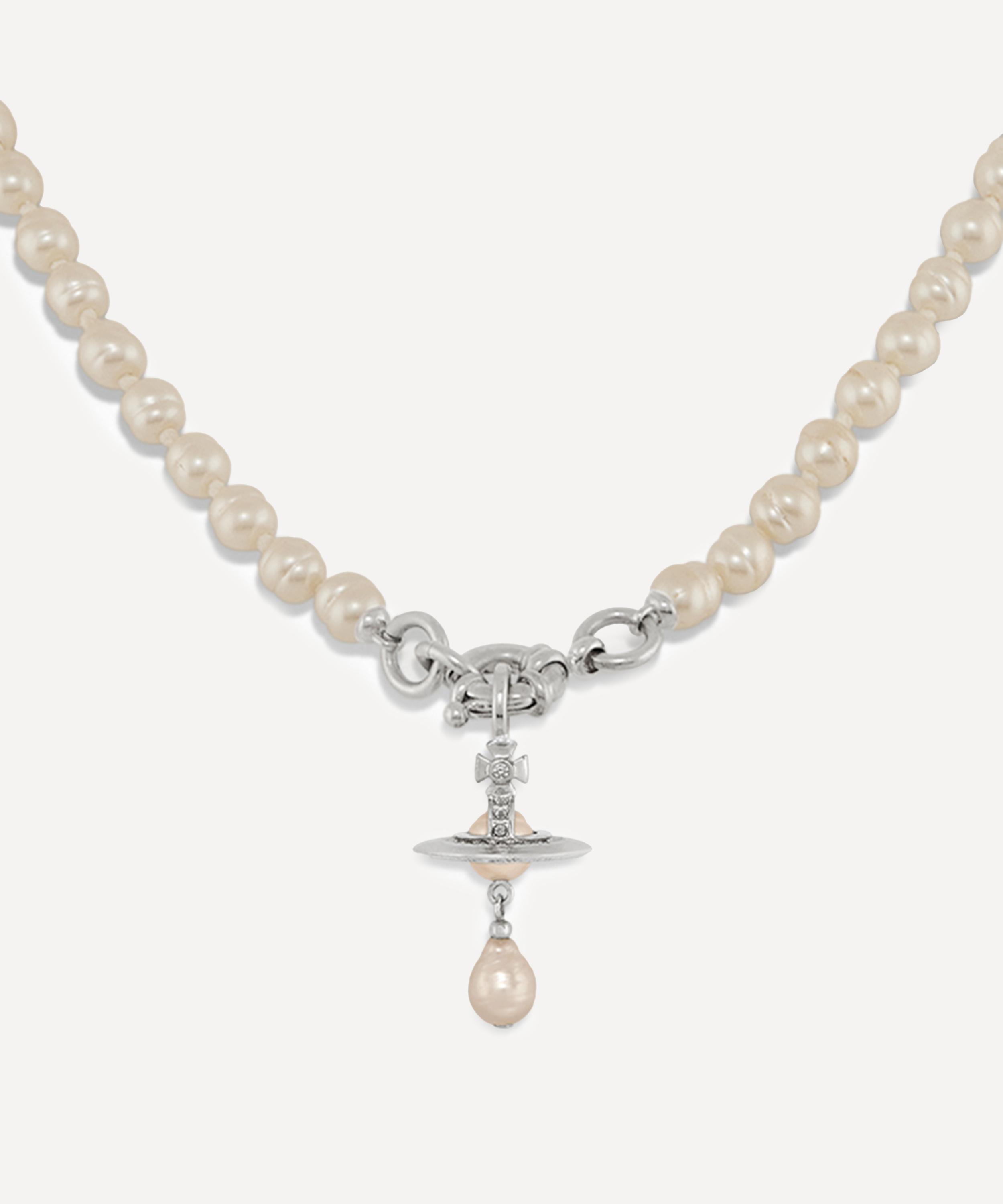 Vivienne Westwood - Silver-Tone Aleksa Pendant Necklace image number 2