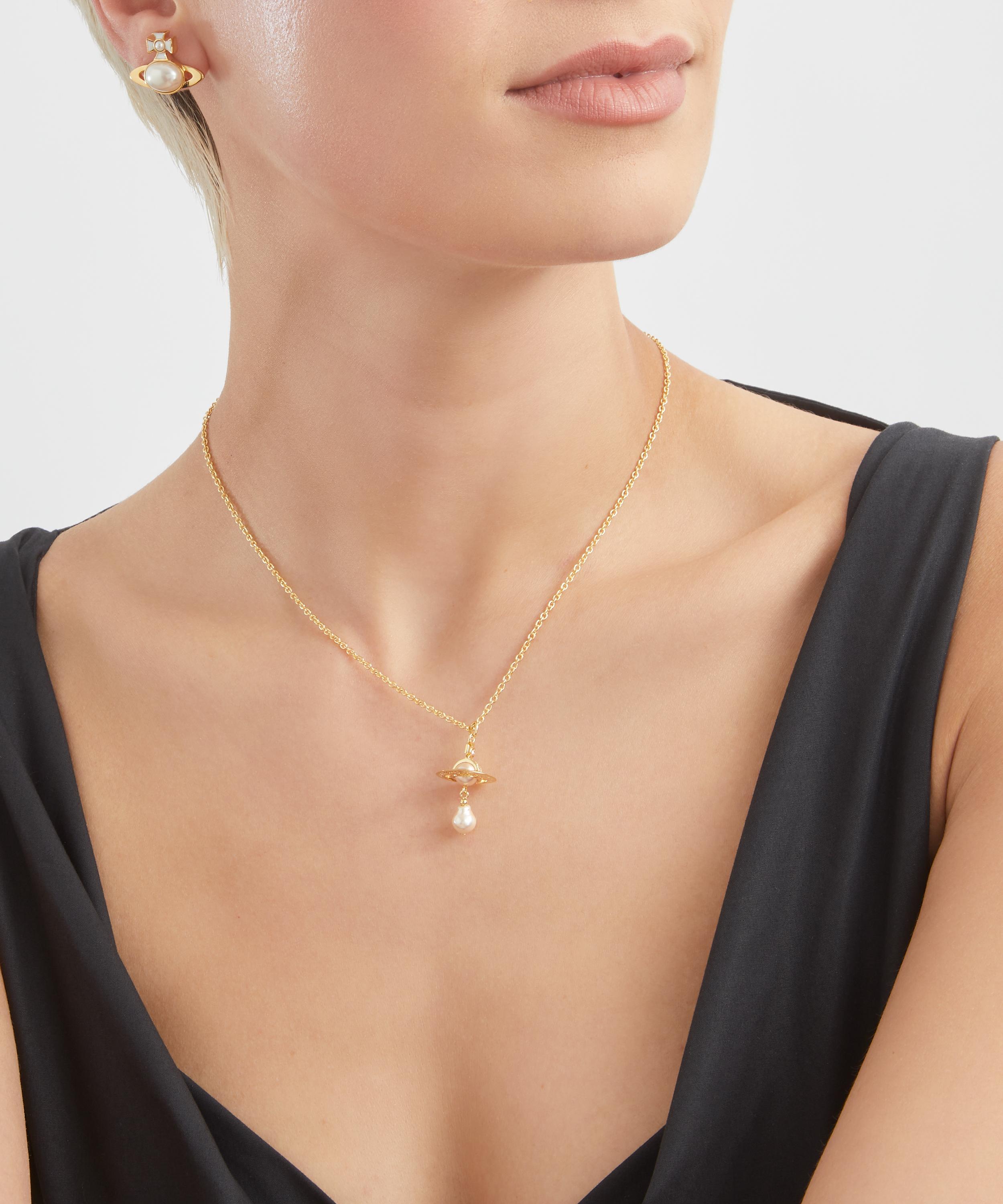 Vivienne Westwood - Gold-Tone Aleksa Pendant Necklace image number 1