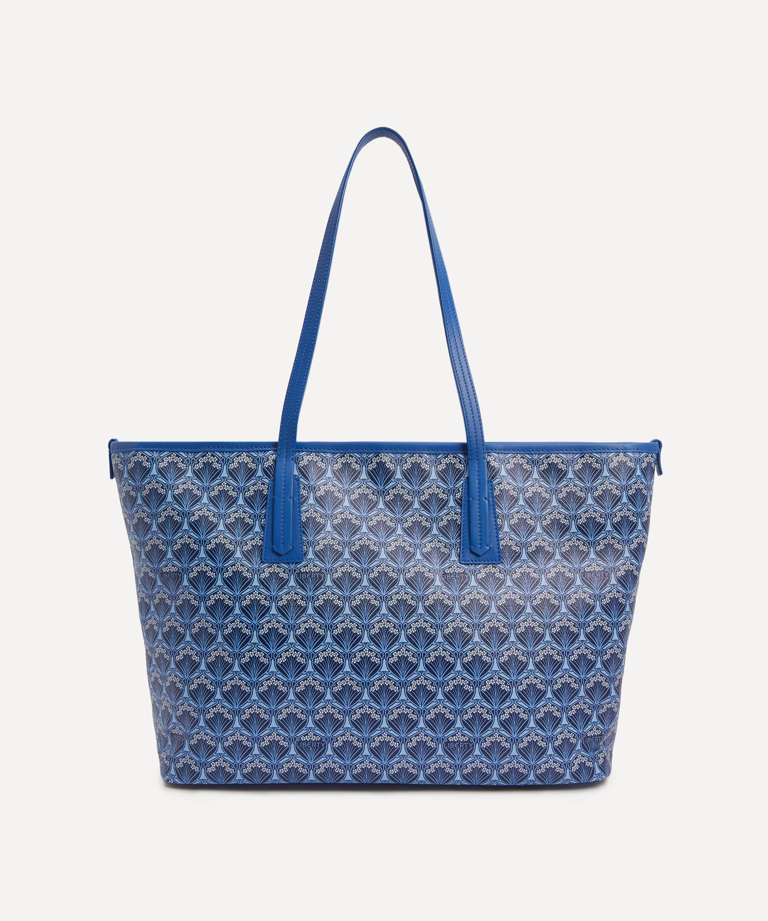 Liberty - Iphis Blue Large Marlborough Tote Bag image number 0