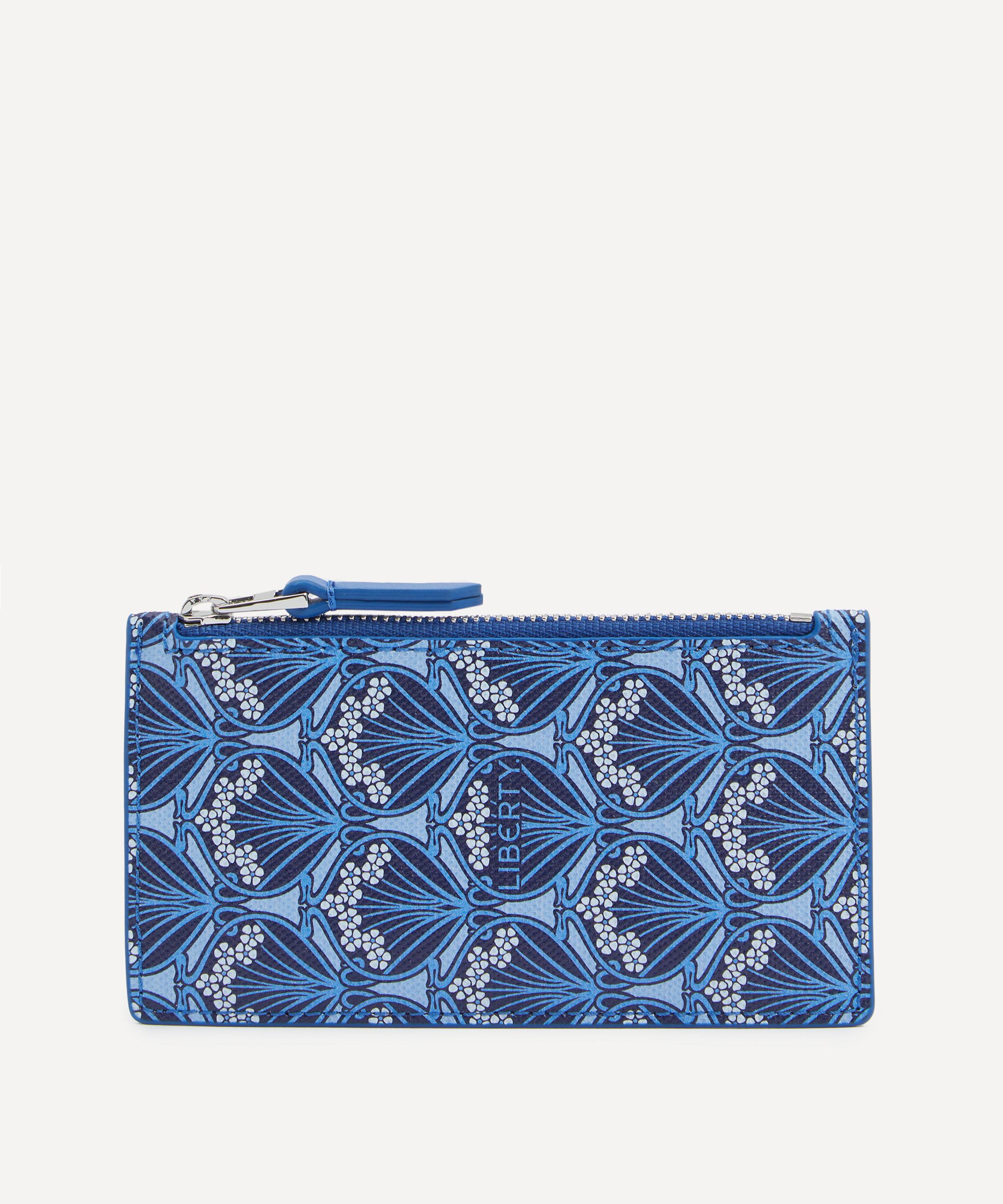 Liberty - Iphis Blue Zipped Card Case image number 0