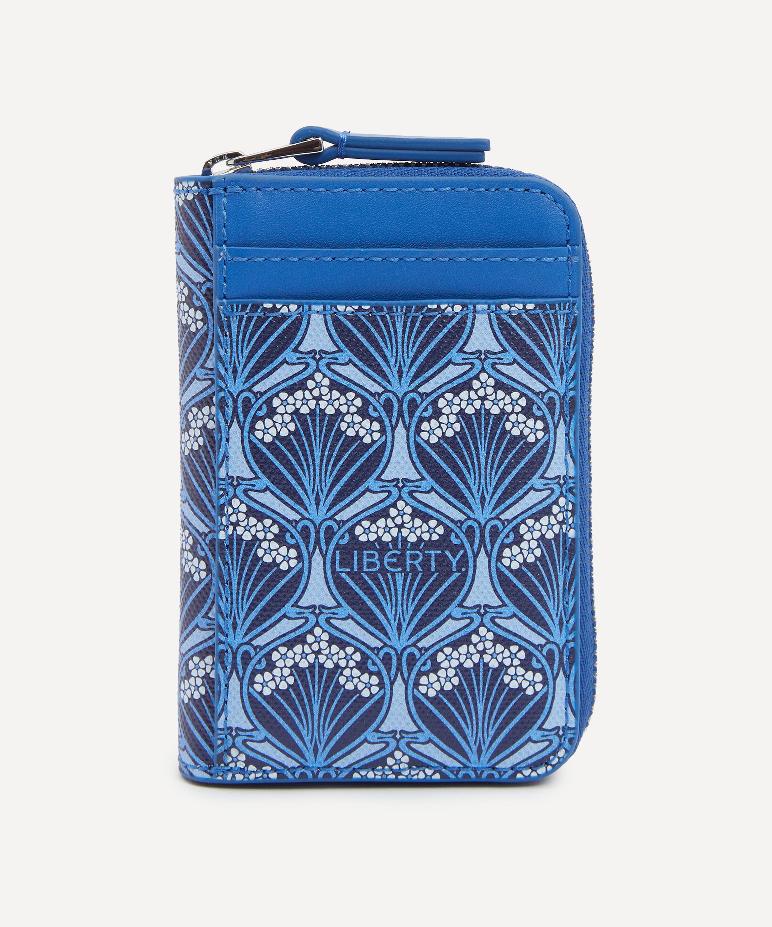 Liberty - Iphis Blue Zipped Vertical Wallet image number 0
