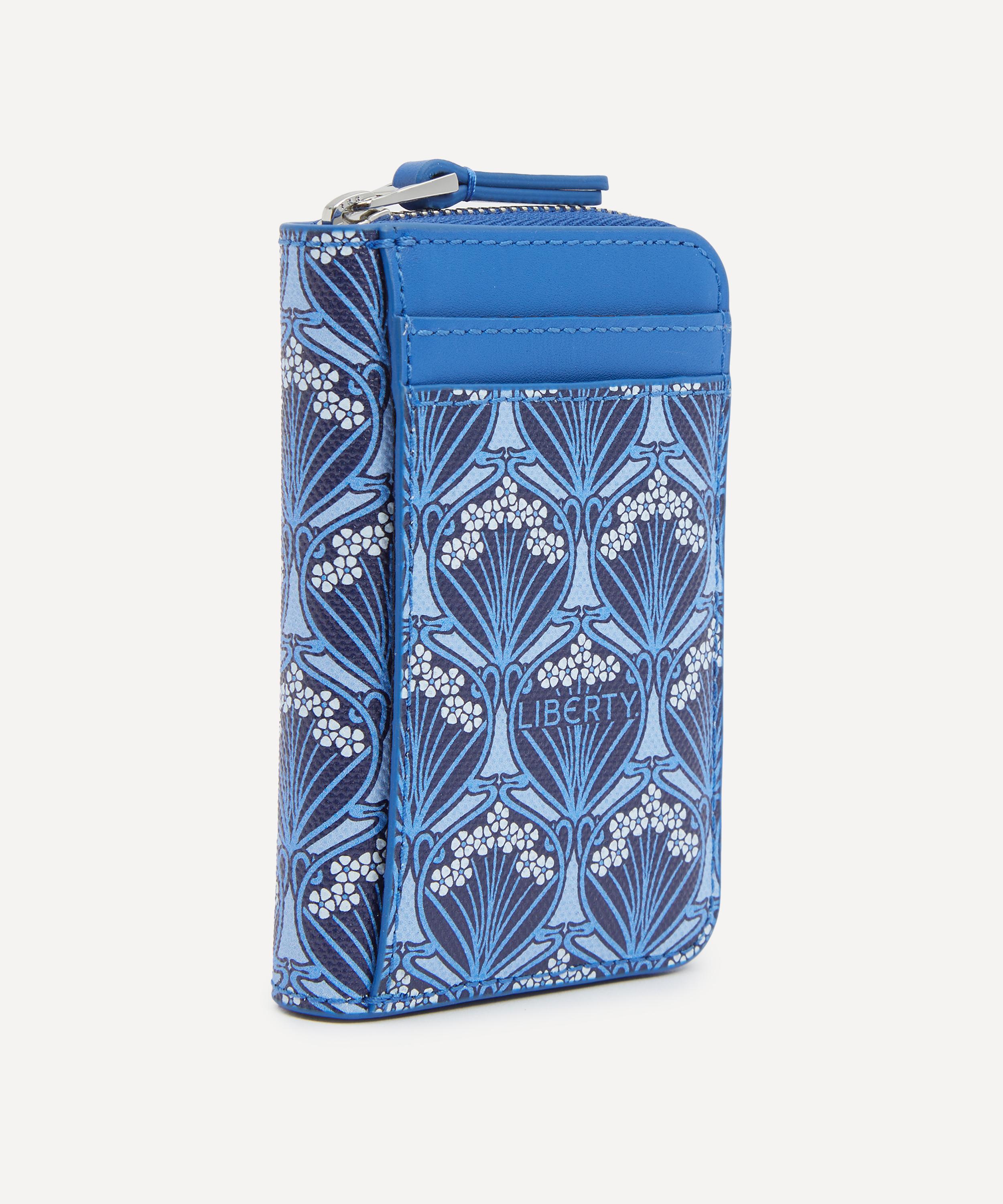 Liberty - Iphis Blue Zipped Vertical Wallet image number 1