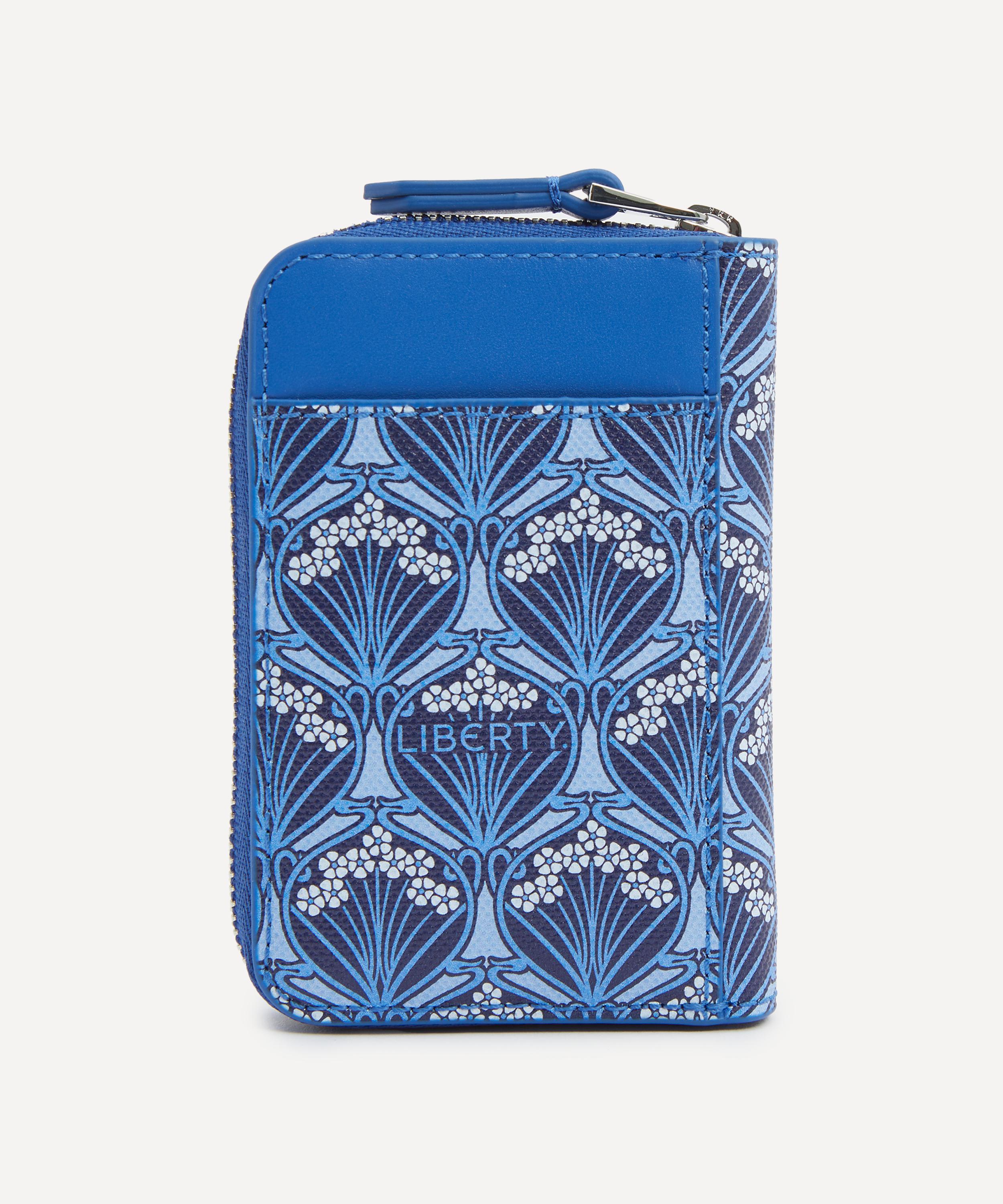 Liberty - Iphis Blue Zipped Vertical Wallet image number 2