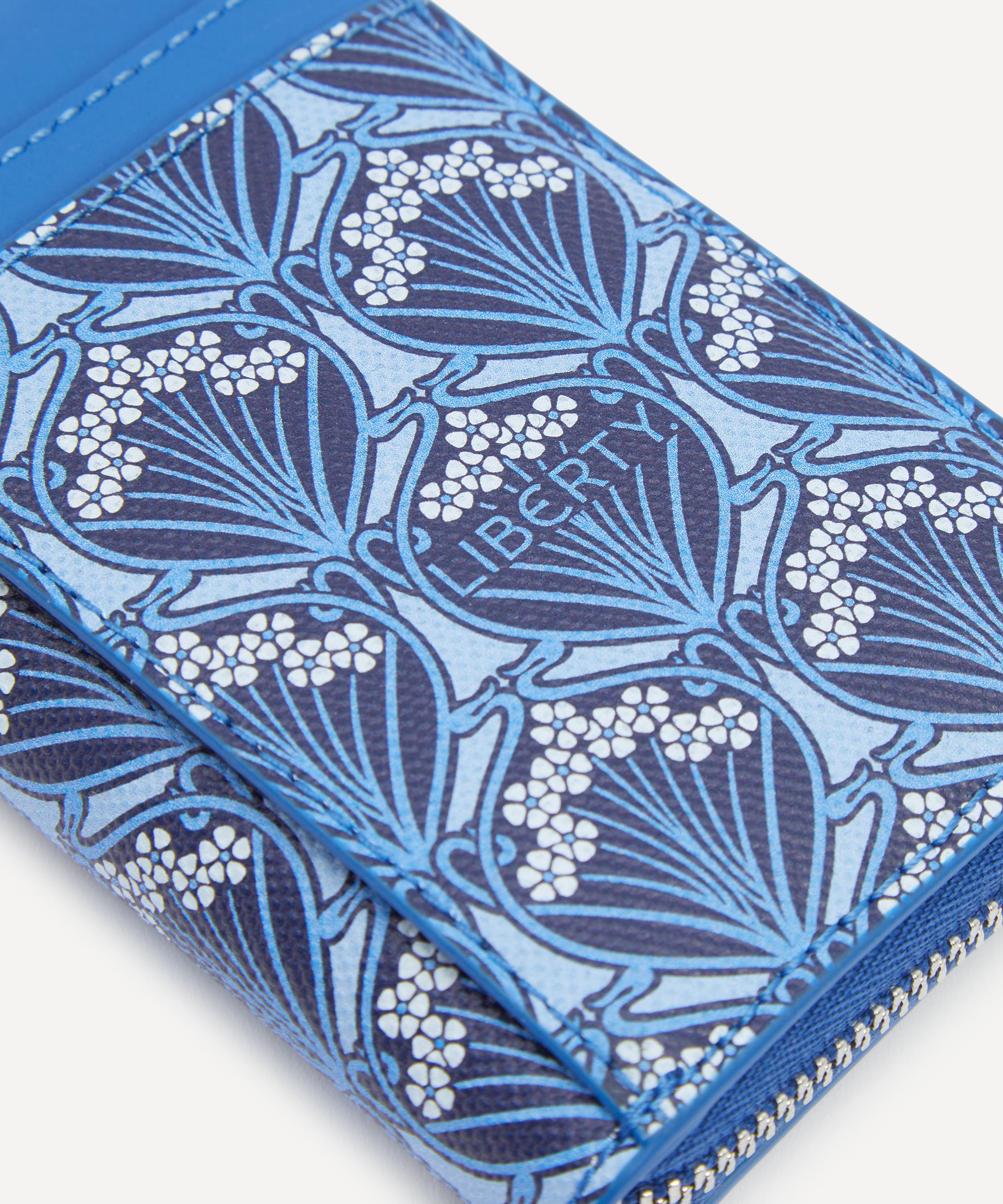 Liberty - Iphis Blue Zipped Vertical Wallet image number 3