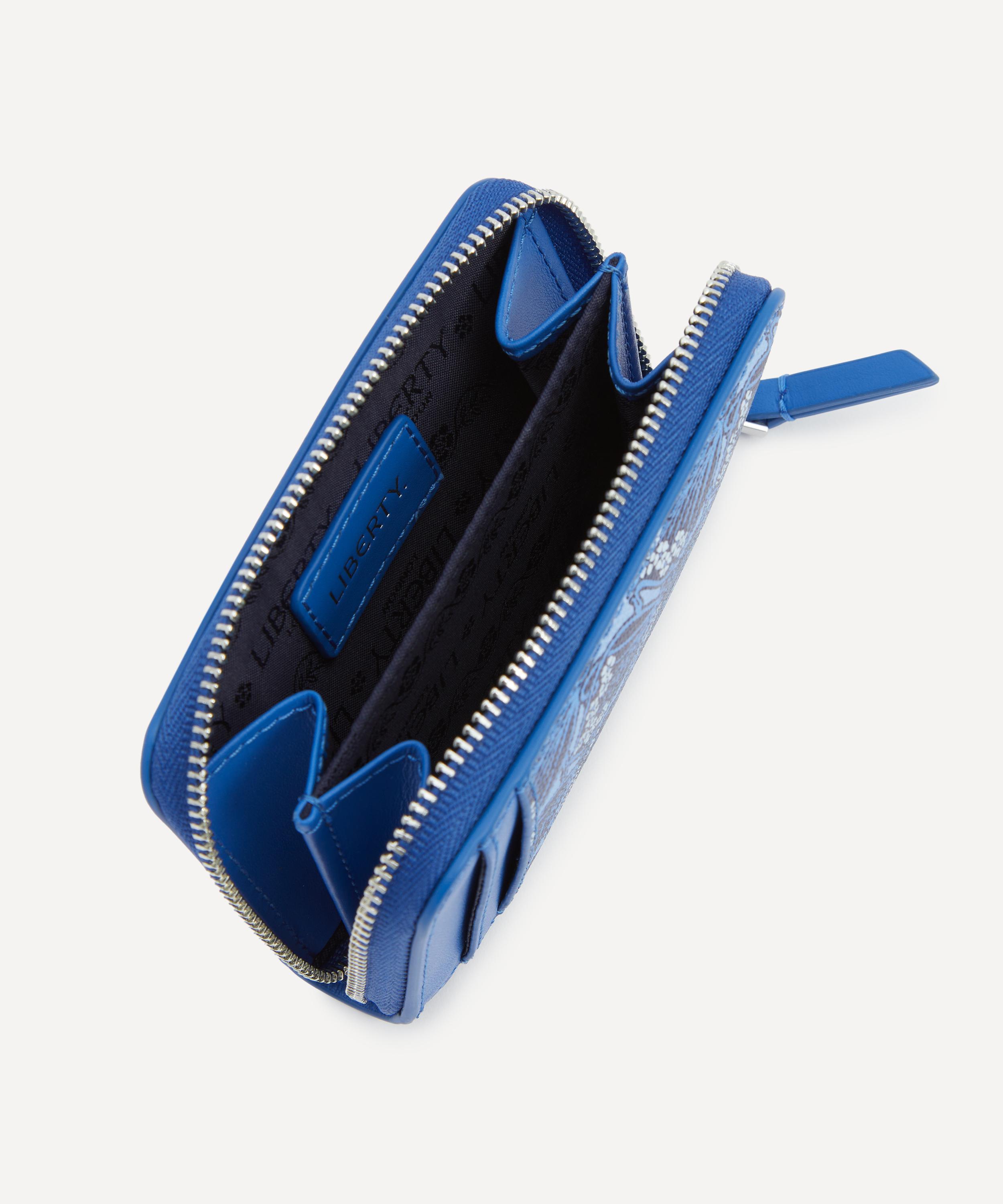 Liberty - Iphis Blue Zipped Vertical Wallet image number 4