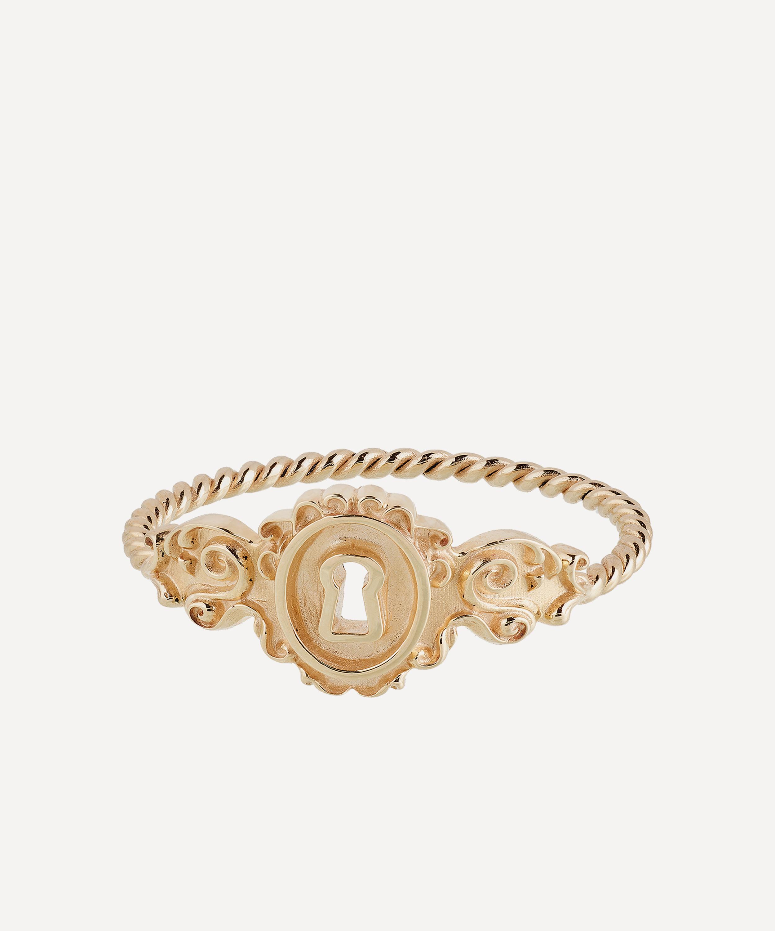 Anna + Nina - 14ct Gold Antoinette's Secret Ring image number 0