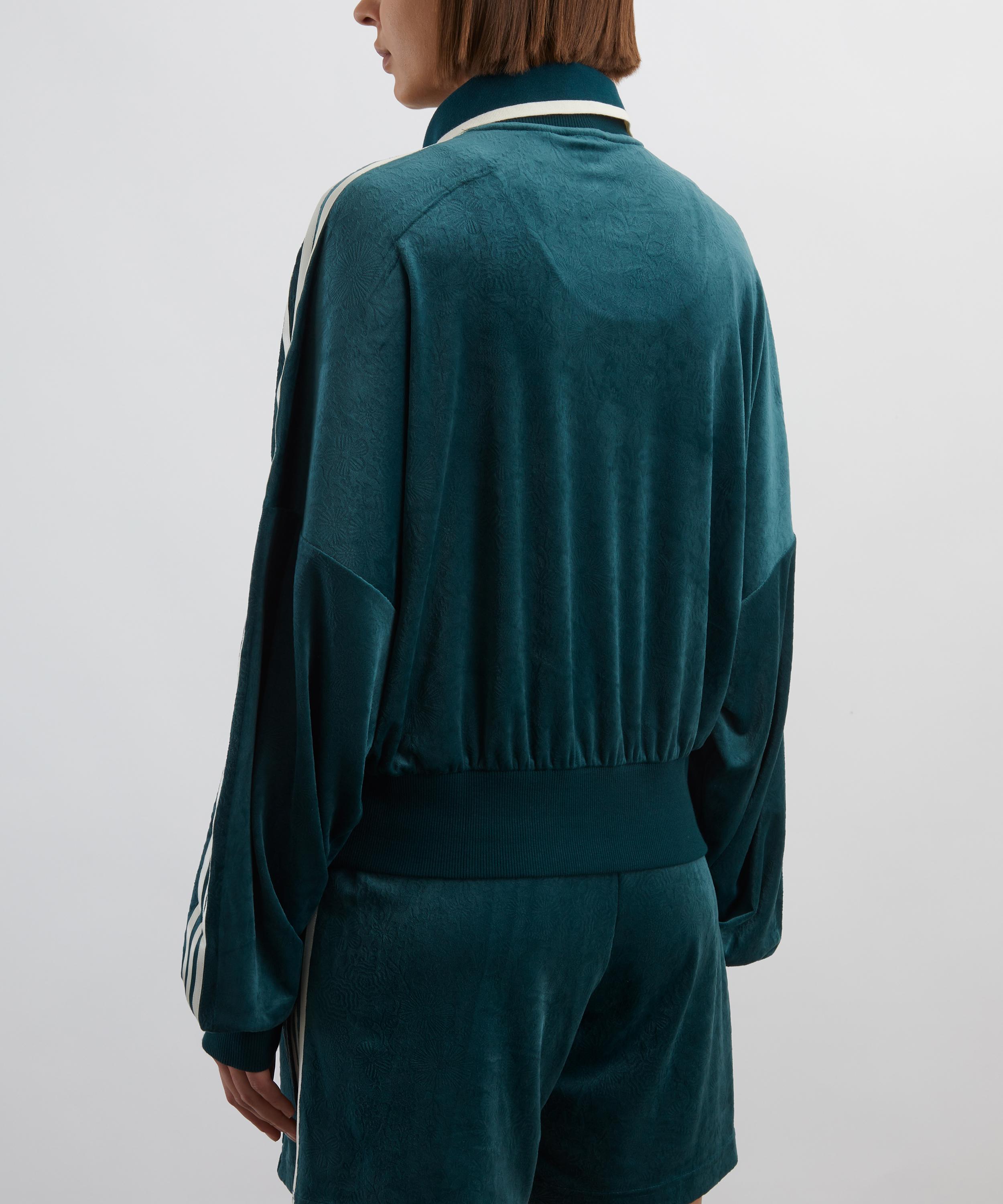 Adidas - x Liberty London Debossed Velvet Sweatshirt image number 3