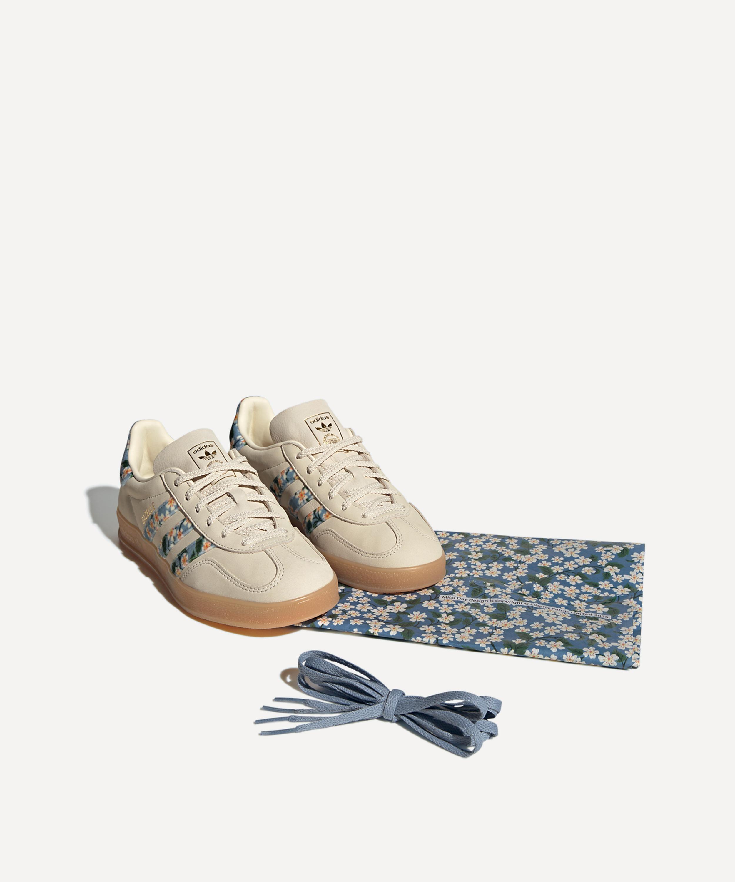 Adidas - x Liberty London Gazelle Indoor Shoes image number 5