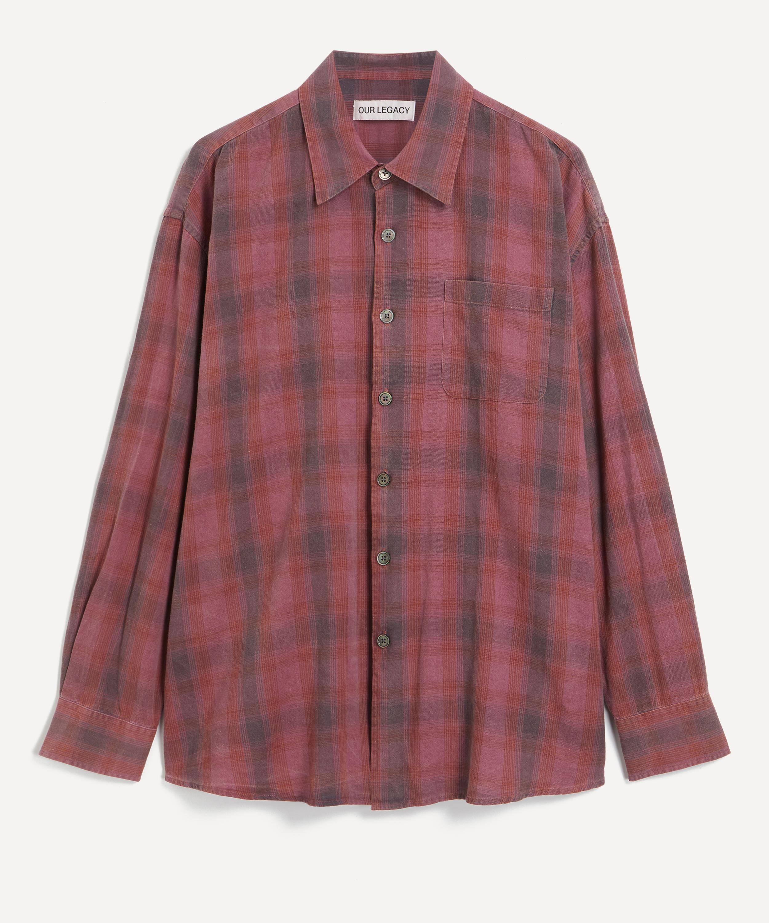 Our Legacy - Borrowed Idaho Flannel Check Shirt