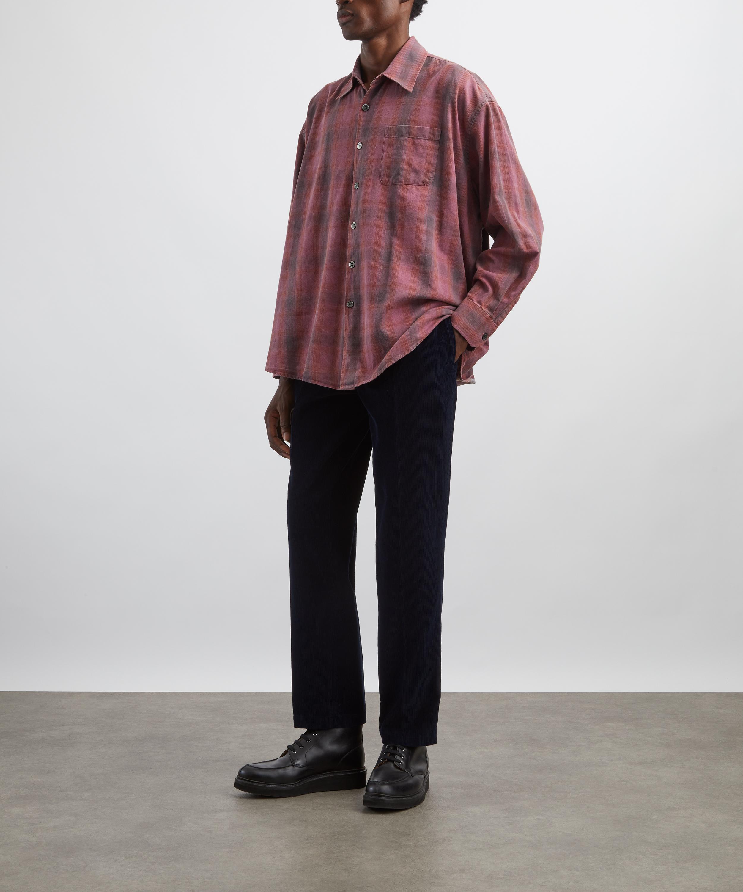 Our Legacy - Borrowed Idaho Flannel Check Shirt image number 1