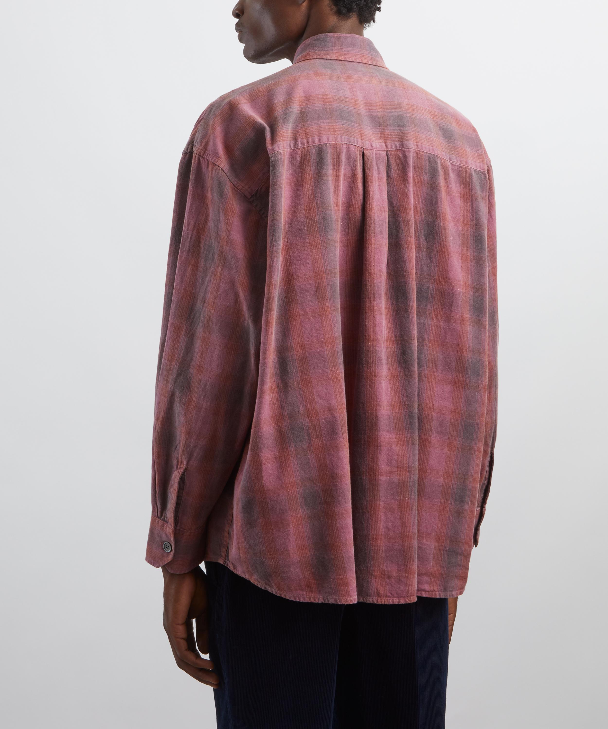 Our Legacy - Borrowed Idaho Flannel Check Shirt image number 3