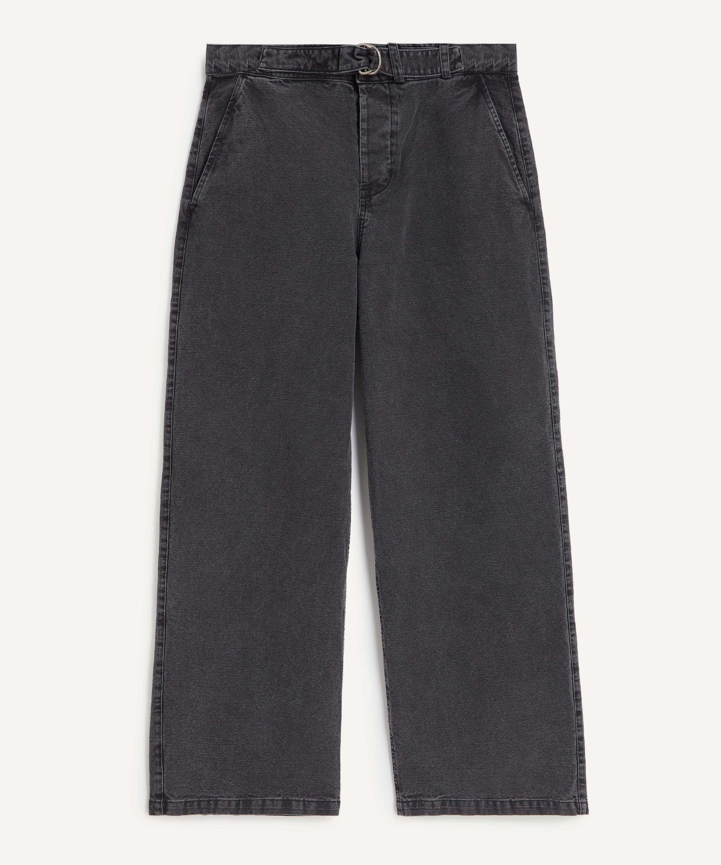 Our Legacy - Stern Chino Relaxed Straight Trousers image number 0