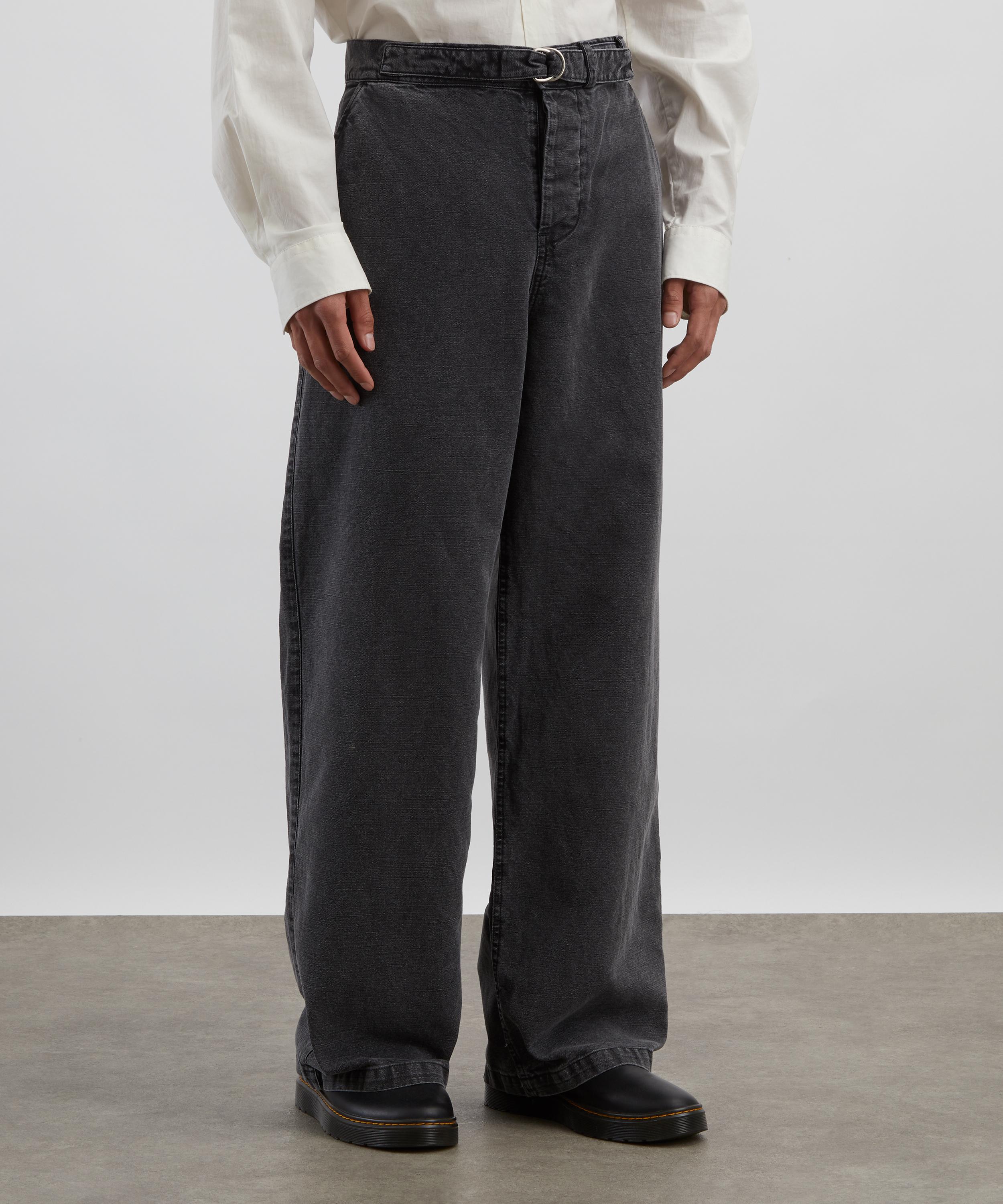 Our Legacy - Stern Chino Relaxed Straight Trousers image number 2