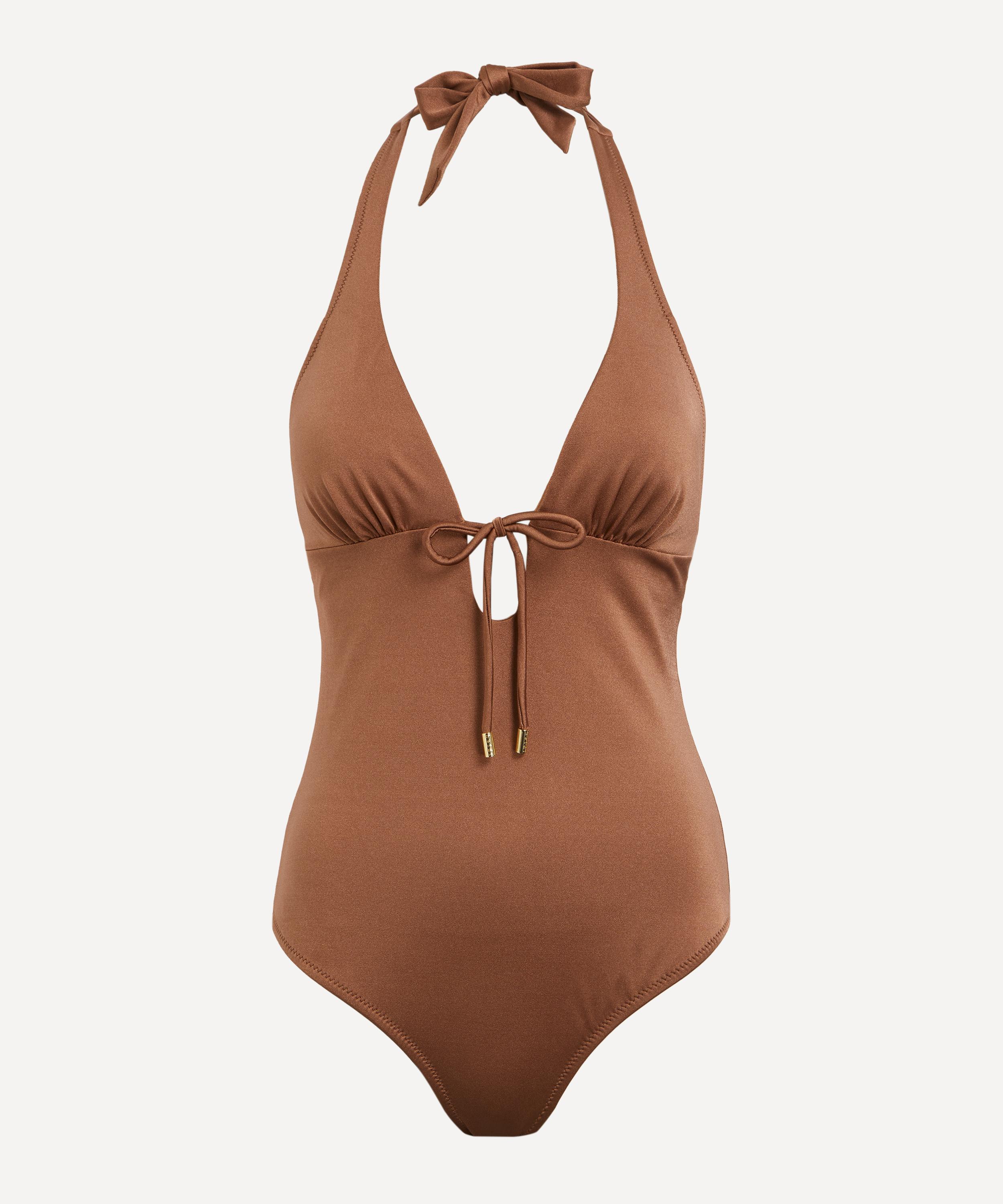 Heidi Klein - Grasse Halterneck Swimsuit image number 0