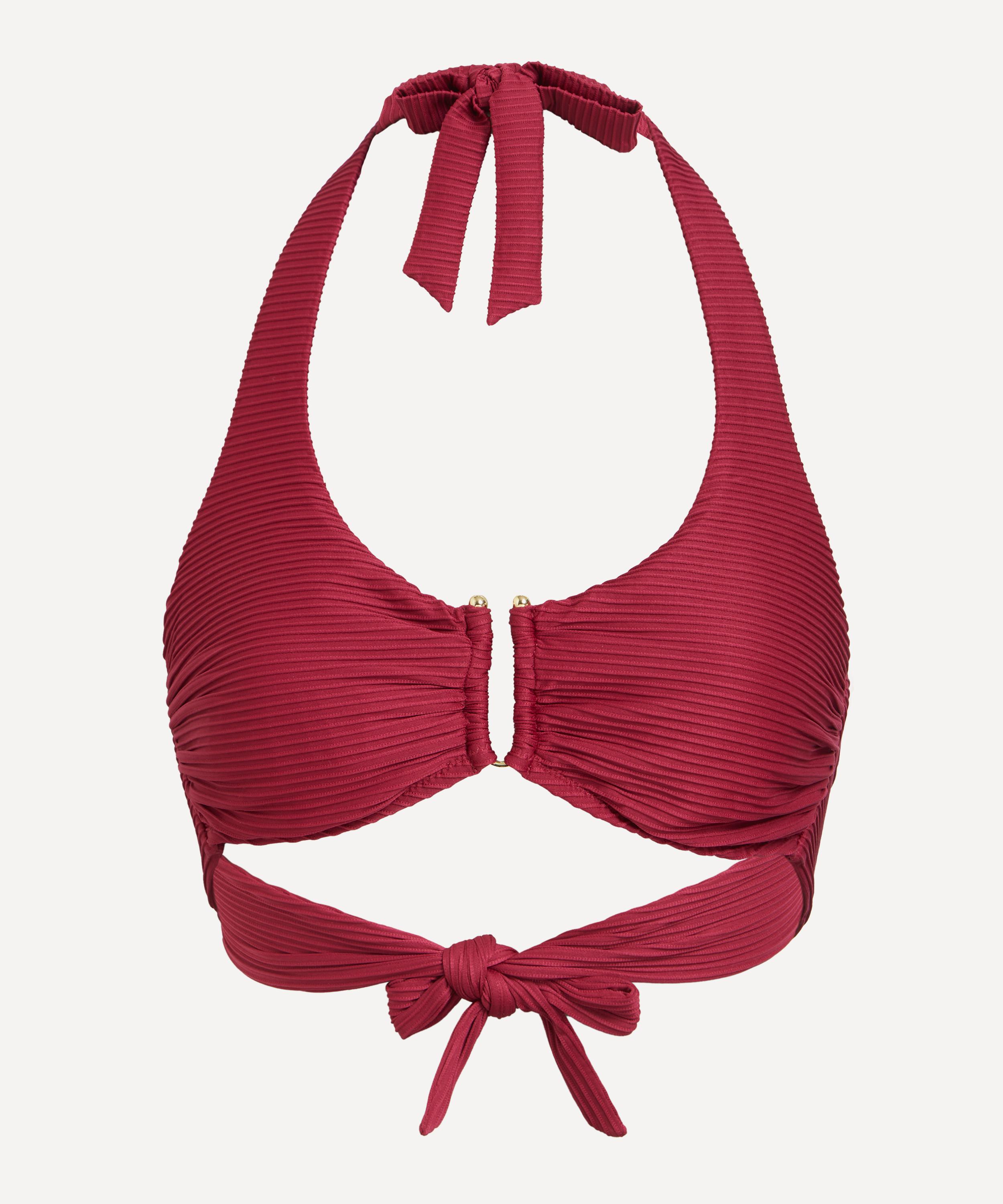 Heidi Klein - Cassis U-Bar Halterneck Top image number 0